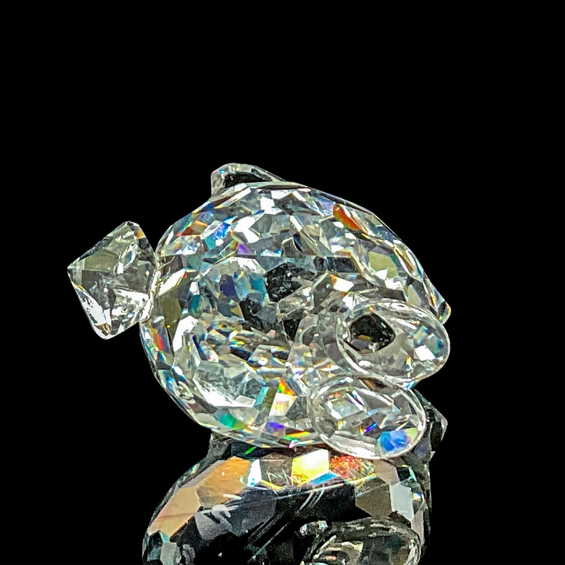 Swarovski Silver Crystal Figurine, Mini Rabbit Sitting - Bild 3 aus 4