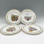 4pc Lenox Bone China Holiday Plates by Disney, Mickey & Co.