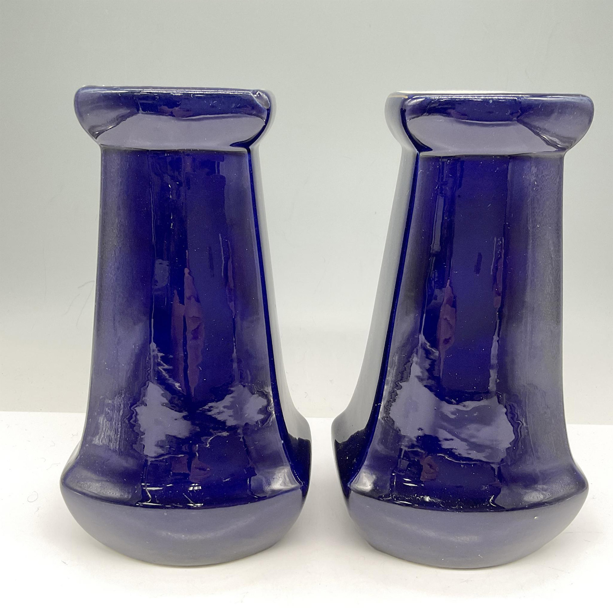 Pair of Josef Strnact Art Nouveau Vases - Image 2 of 4