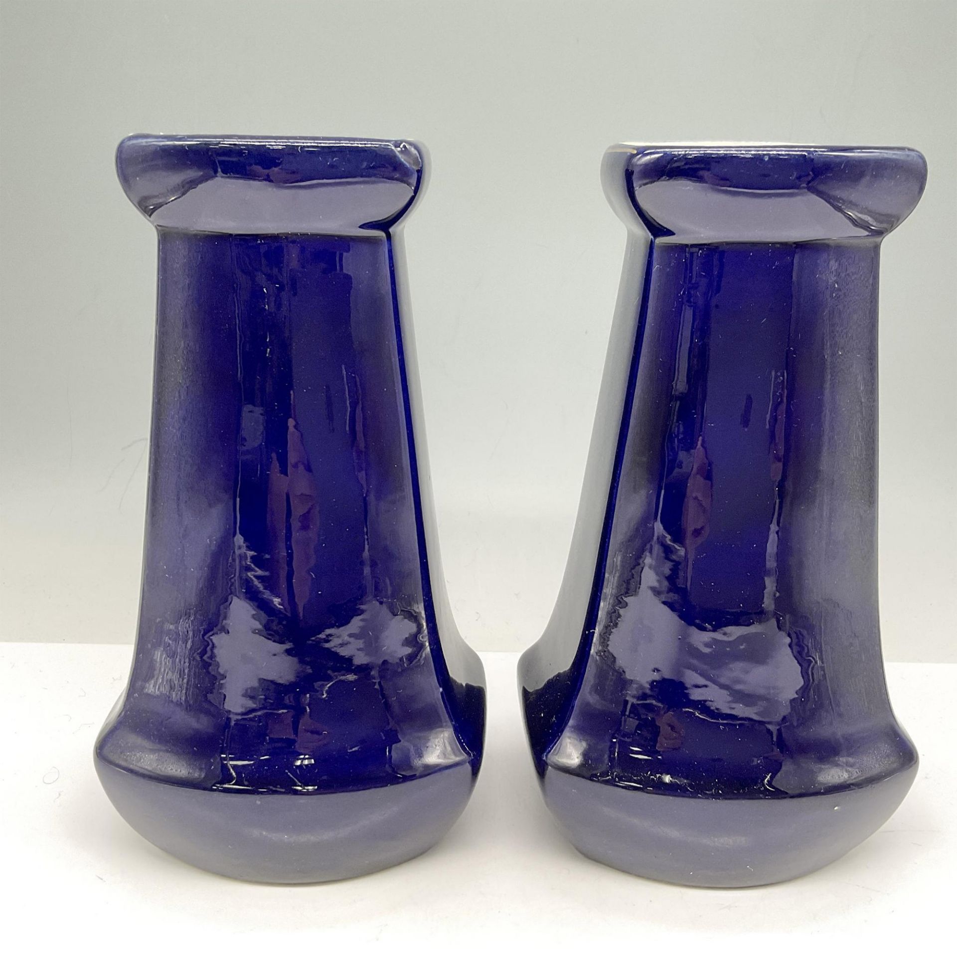Pair of Josef Strnact Art Nouveau Vases - Bild 2 aus 4