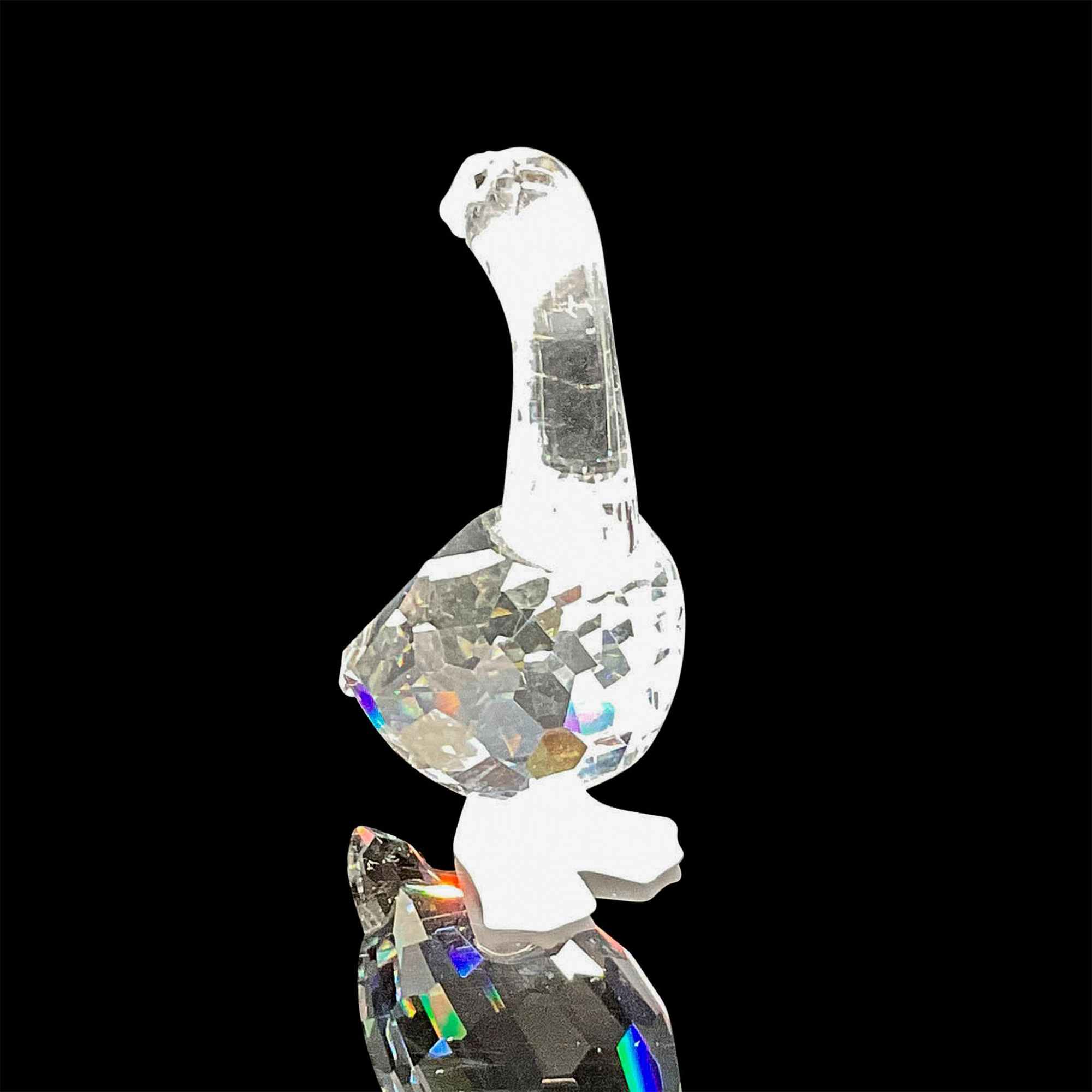 Swarovski Silver Crystal Figurine, Mother Goose - Image 2 of 4