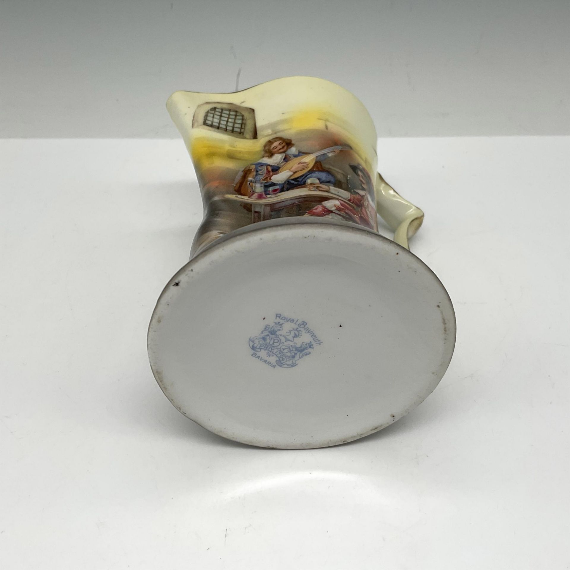 Royal Bayreuth Porcelain Creamer Jug, Signed - Bild 3 aus 3