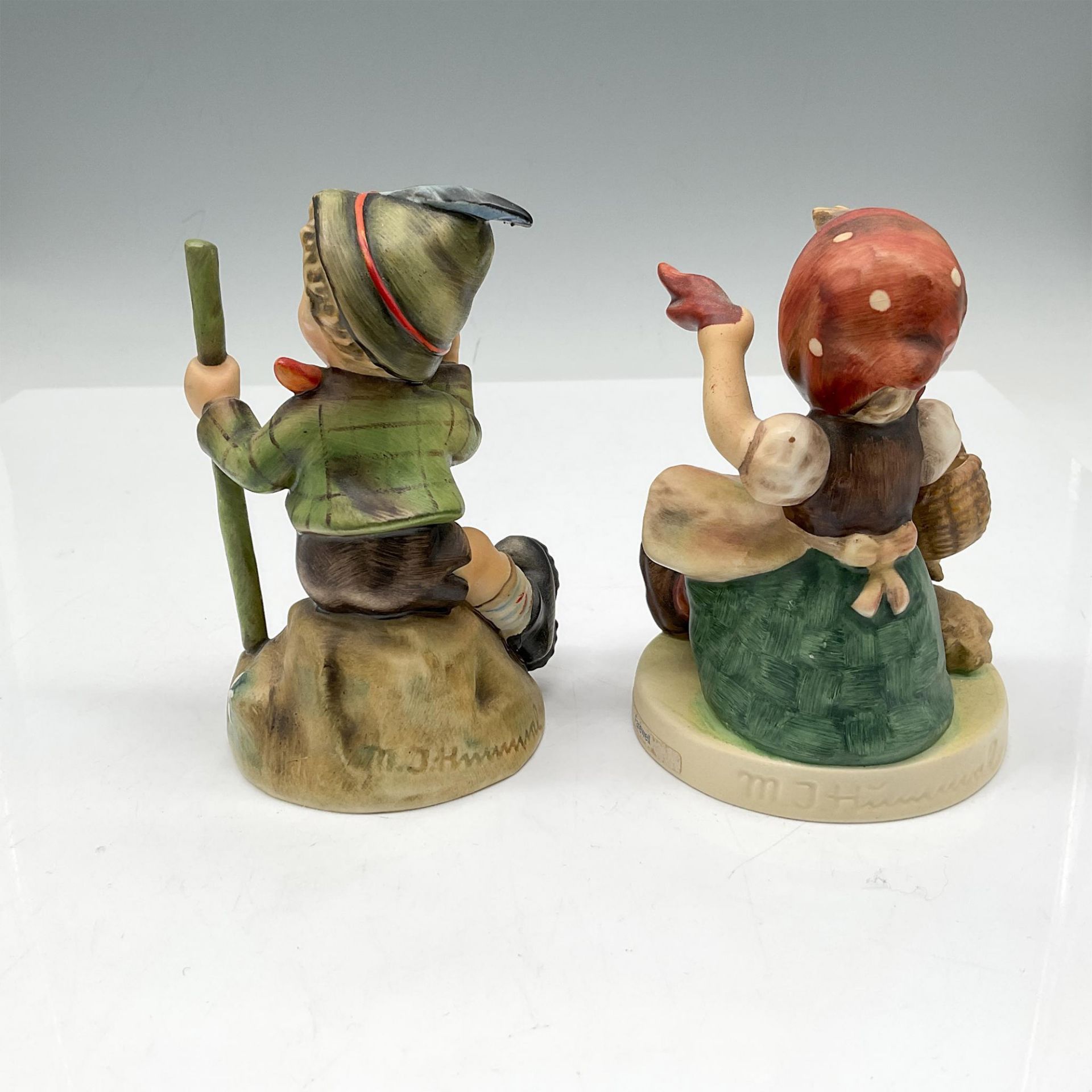 2pc Goebel Hummel Figurines, Mountaineer & Farewell - Bild 2 aus 3
