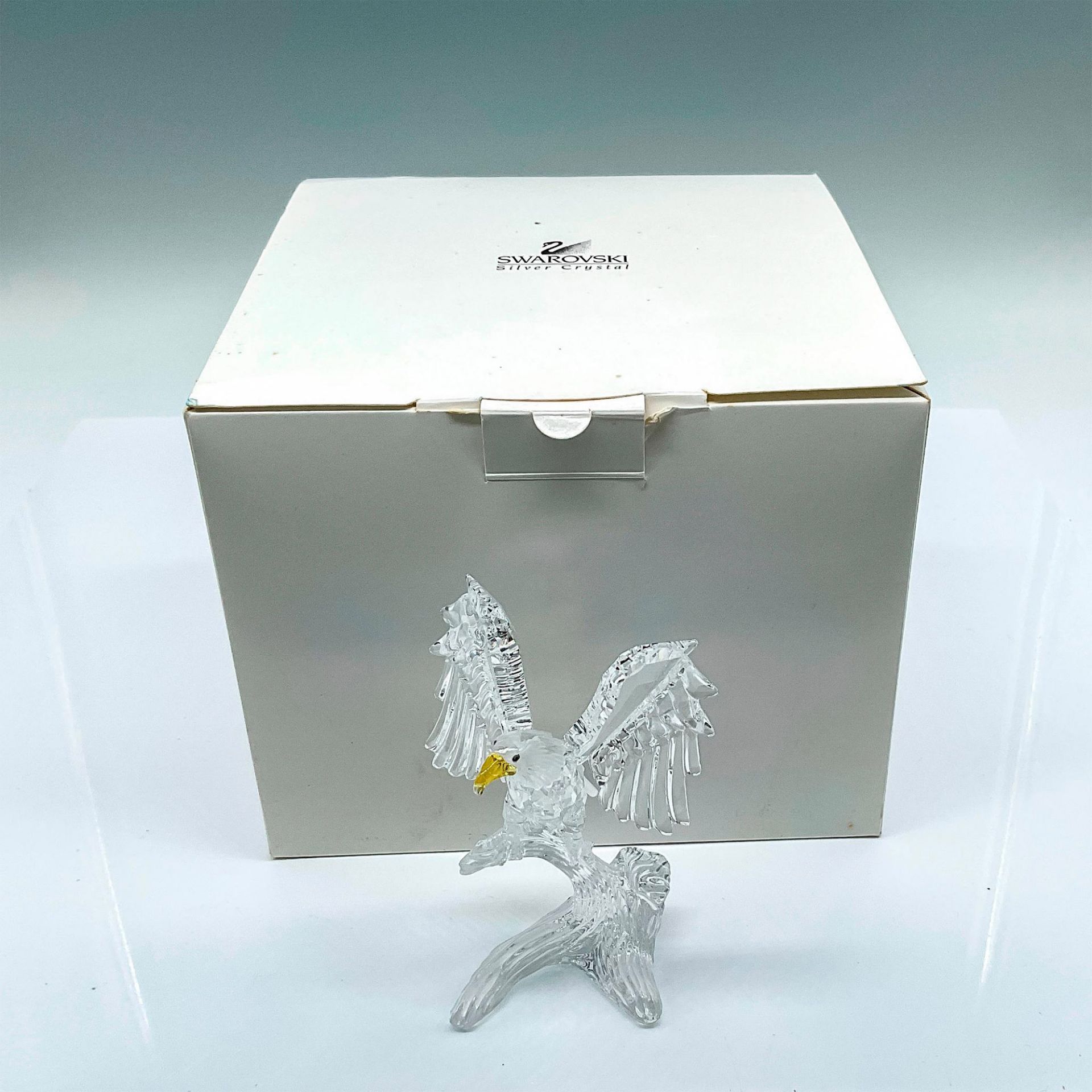 Swarovski Silver Crystal Figurine, Bald Eagle - Bild 4 aus 4