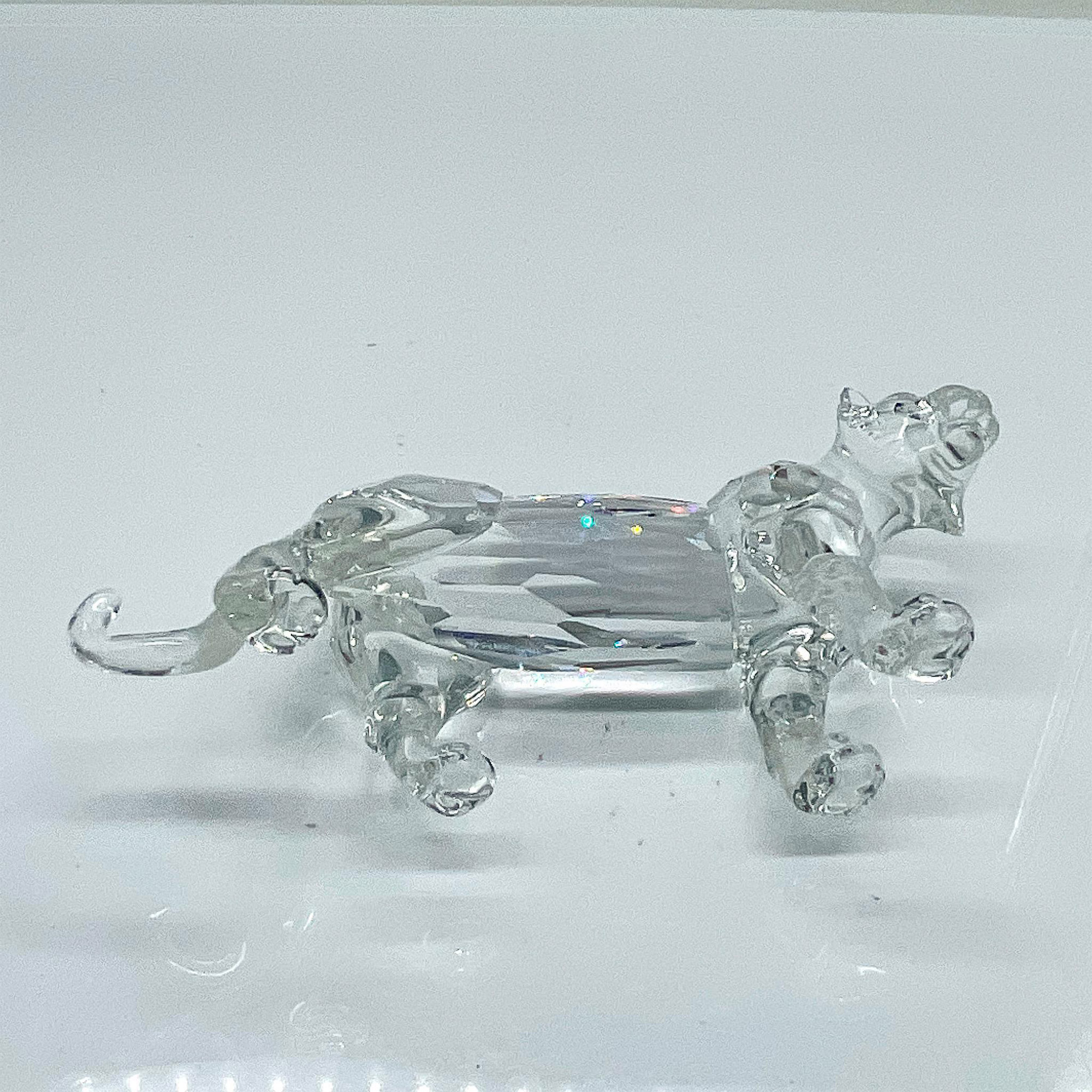 Swarovski Silver Crystal Figurine, Tiger - Image 3 of 4