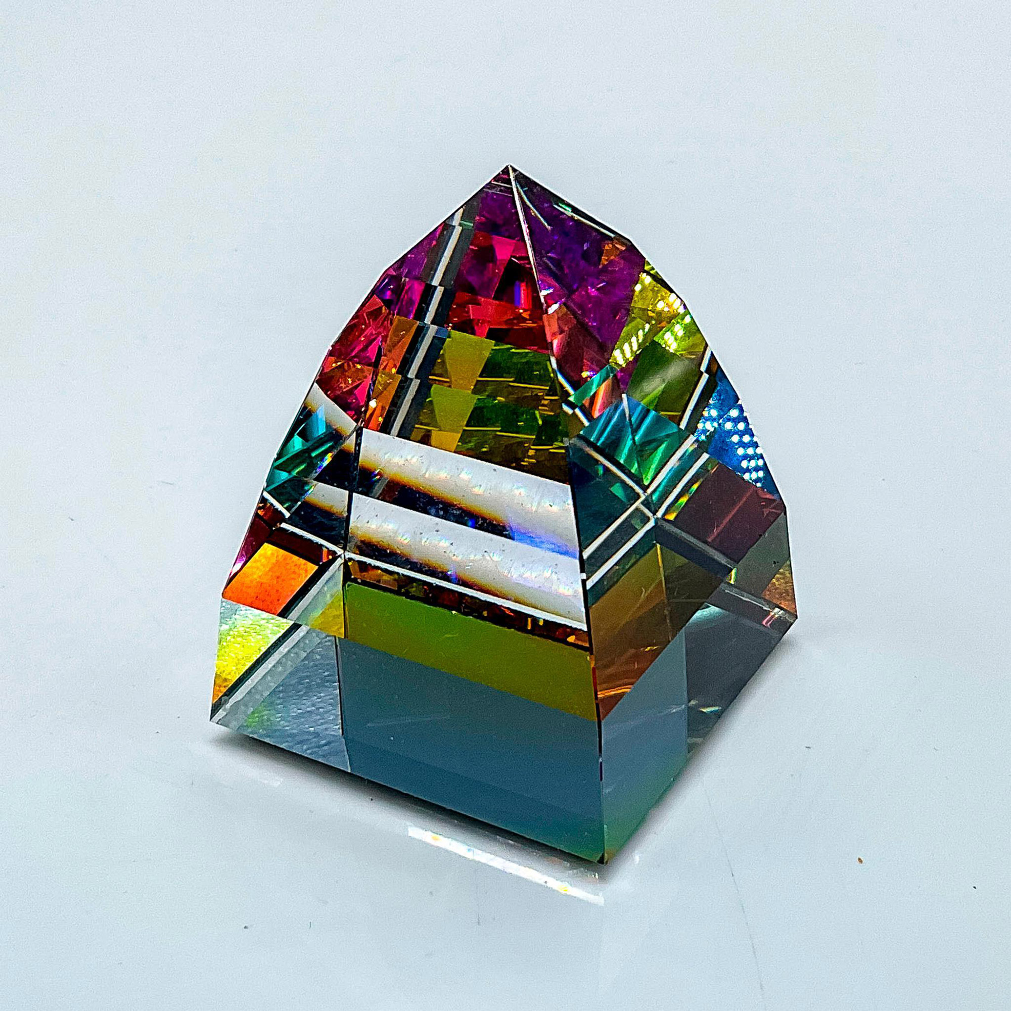 Swarovski Crystal Paperweight, Prism