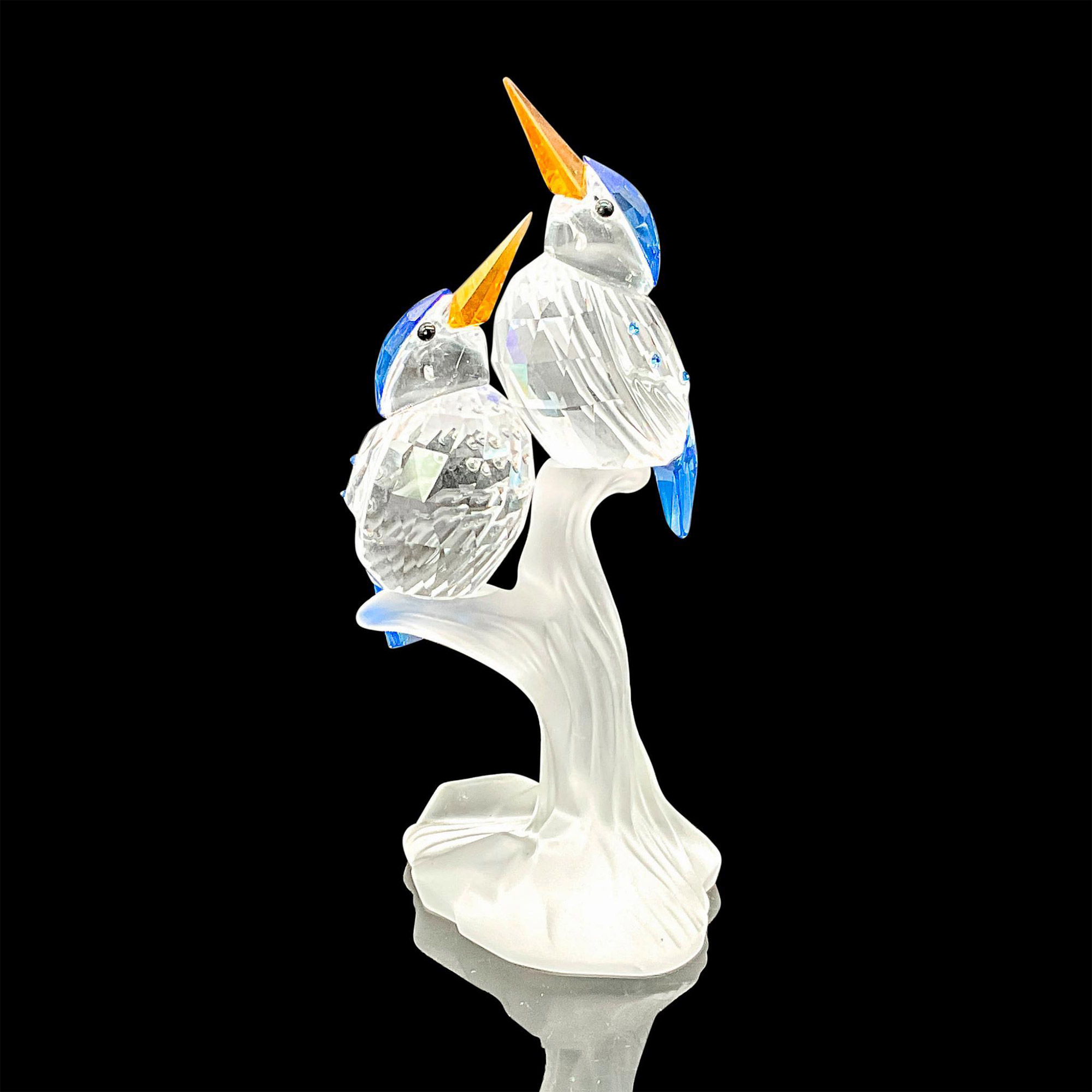 Swarovski Crystal Figurine, Malachite Kingfisher - Image 2 of 4