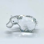 Swarovski Crystal Figurine, Hippo