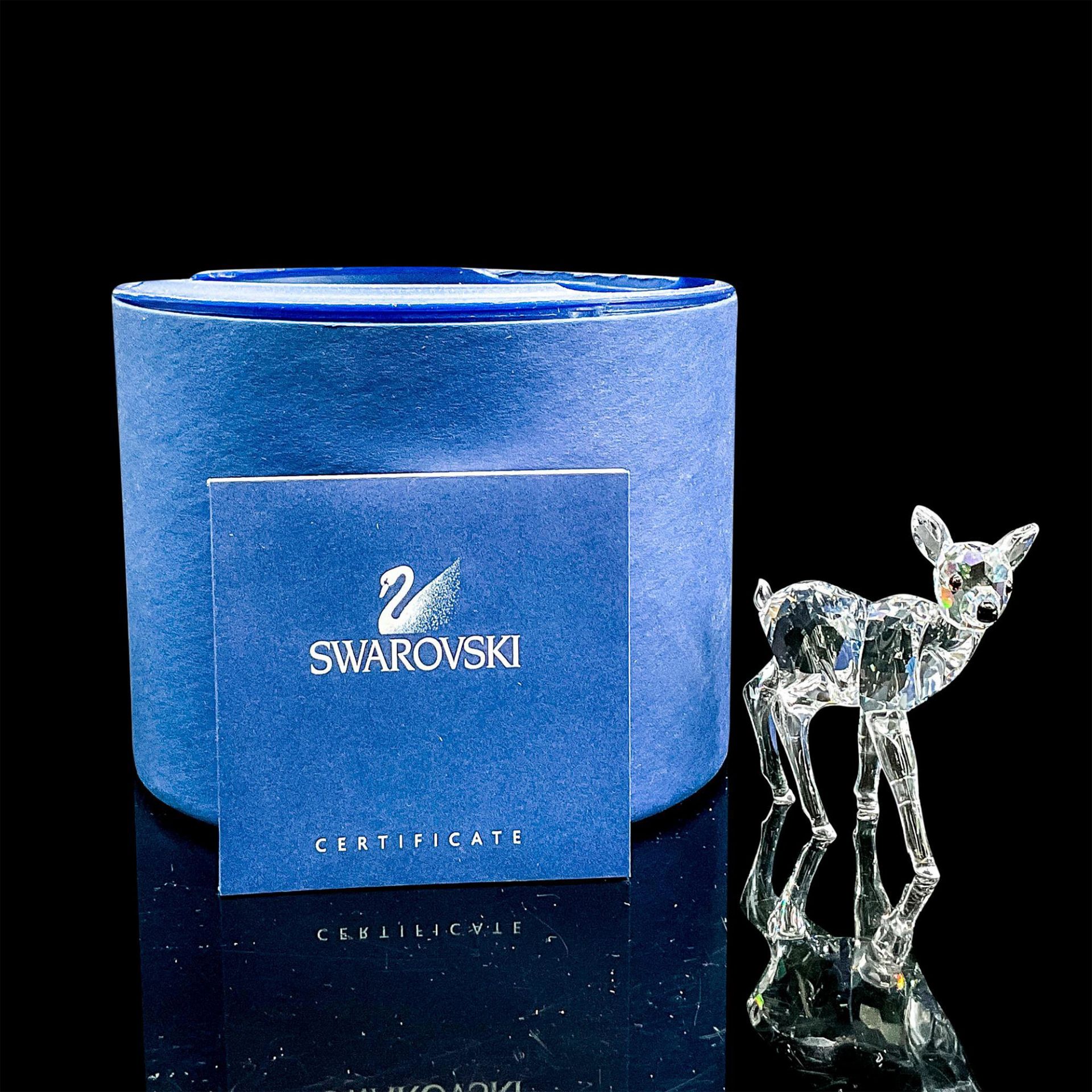 Swarovski Silver Crystal Figurine, Fawn - Bild 4 aus 4