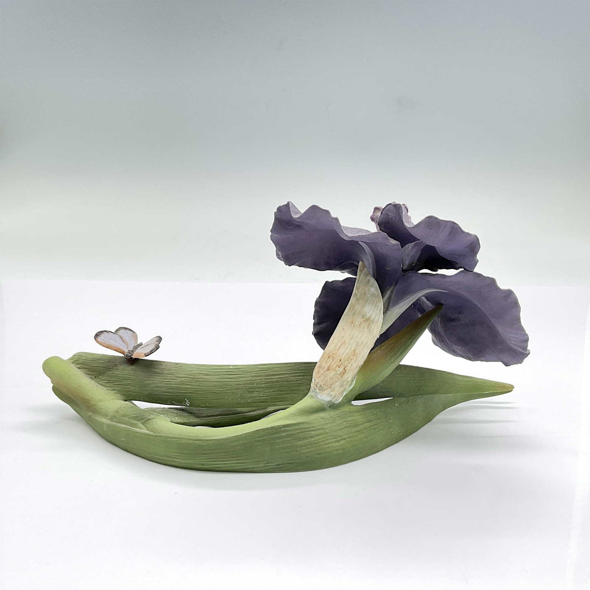 Franklin Mint Hanae Mori Figure, The Noble Iris - Image 3 of 4