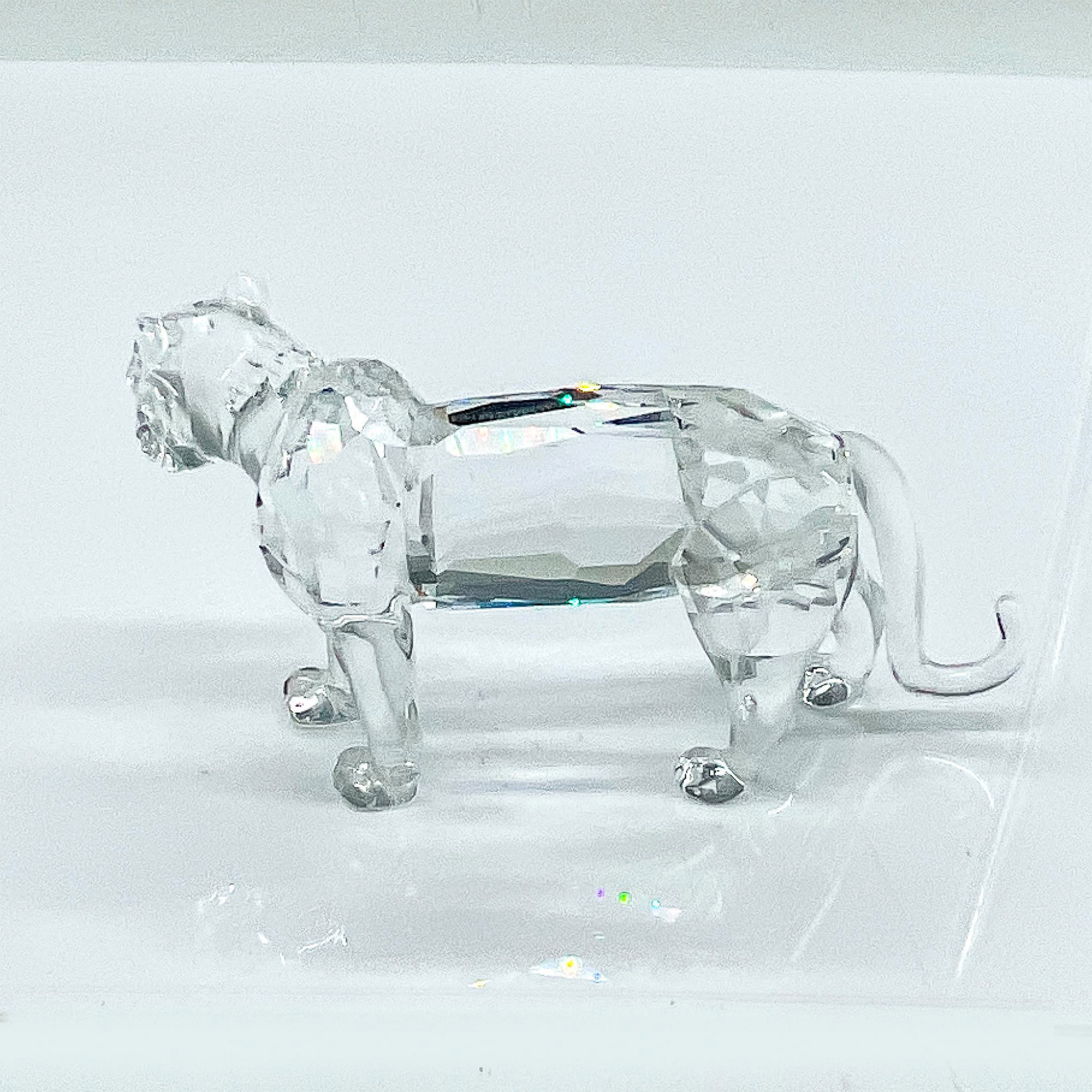 Swarovski Silver Crystal Figurine, Tiger - Image 2 of 4