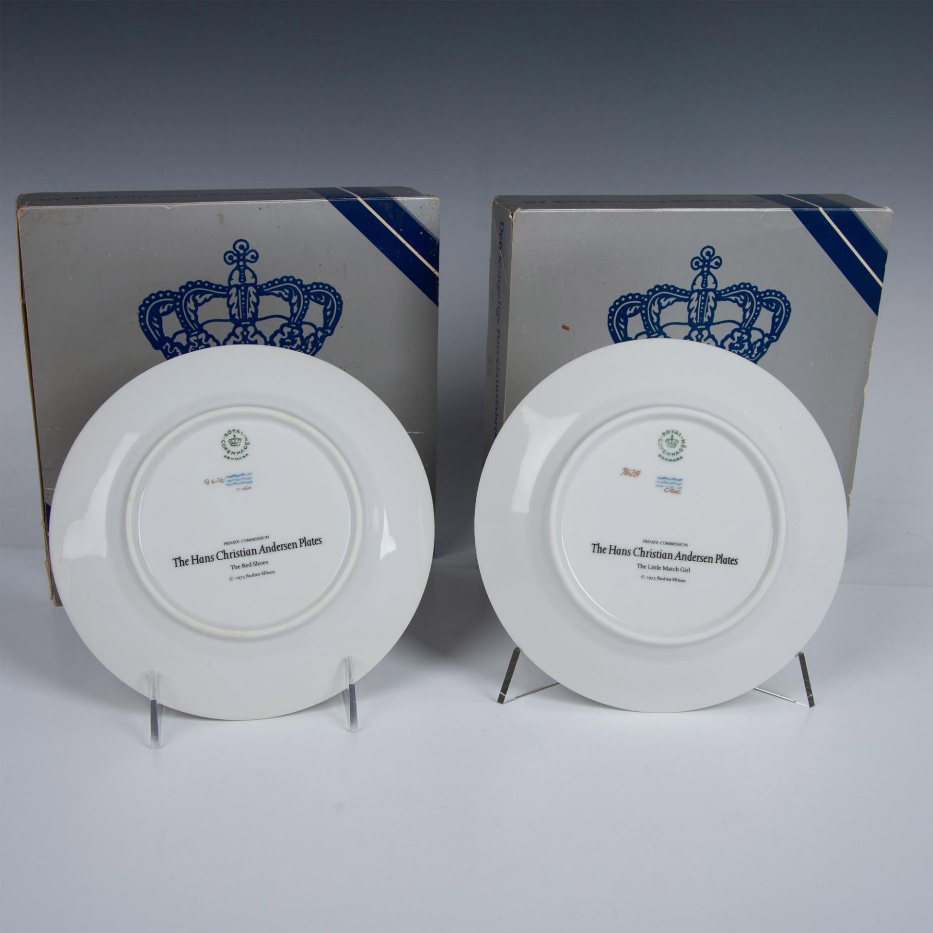 4pc Porcelain Plates, Royal Copenhagen + Royal Doulton - Bild 3 aus 6