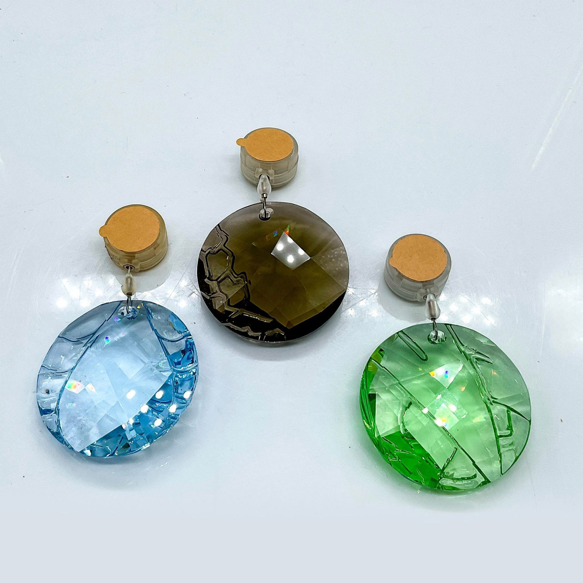3pc Swarovski Crystal Window Ornaments - Image 2 of 3