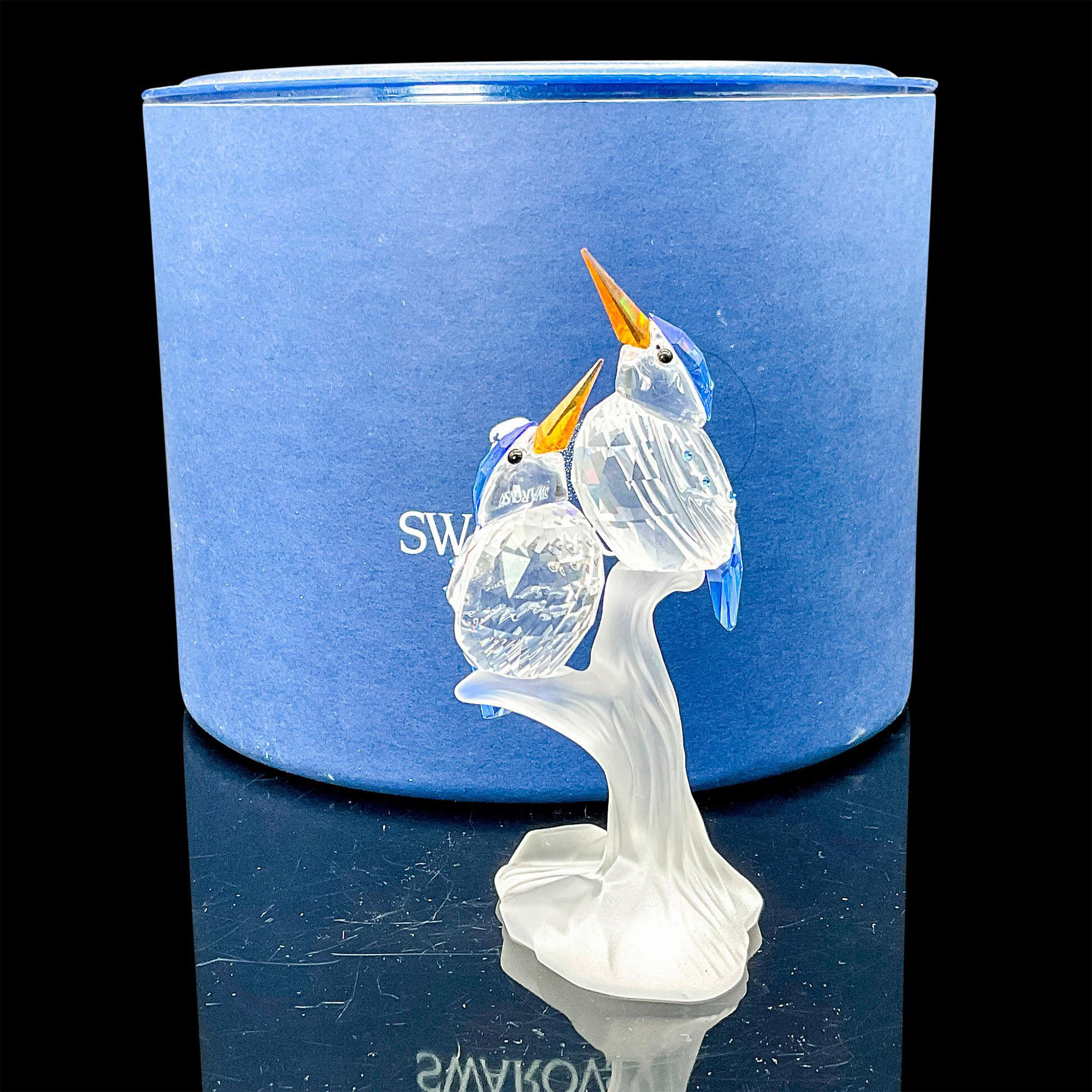 Swarovski Crystal Figurine, Malachite Kingfisher - Image 4 of 4