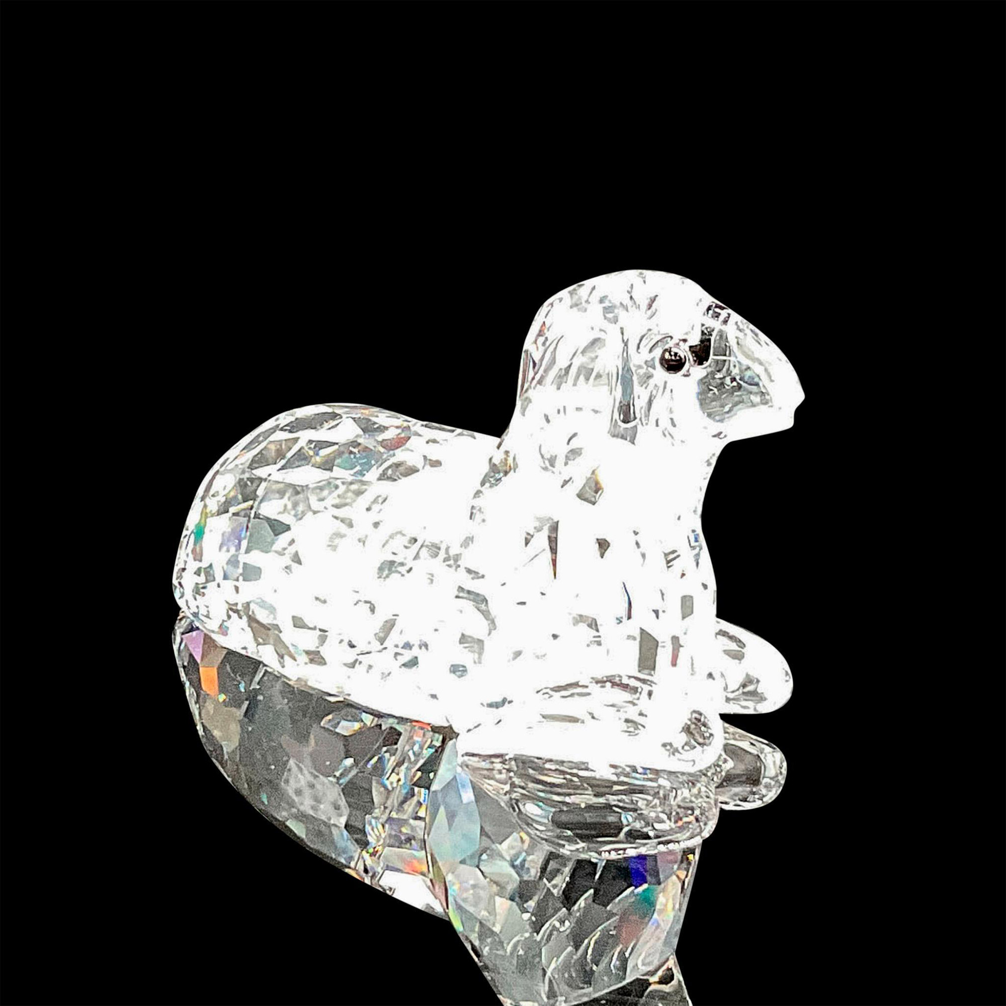 Swarovski Crystal Figurine, Mother Sheep Lying - Image 2 of 4