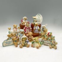 21pc Cherished Teddies Figurines + Bases