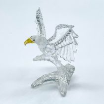 Swarovski Silver Crystal Figurine, Bald Eagle