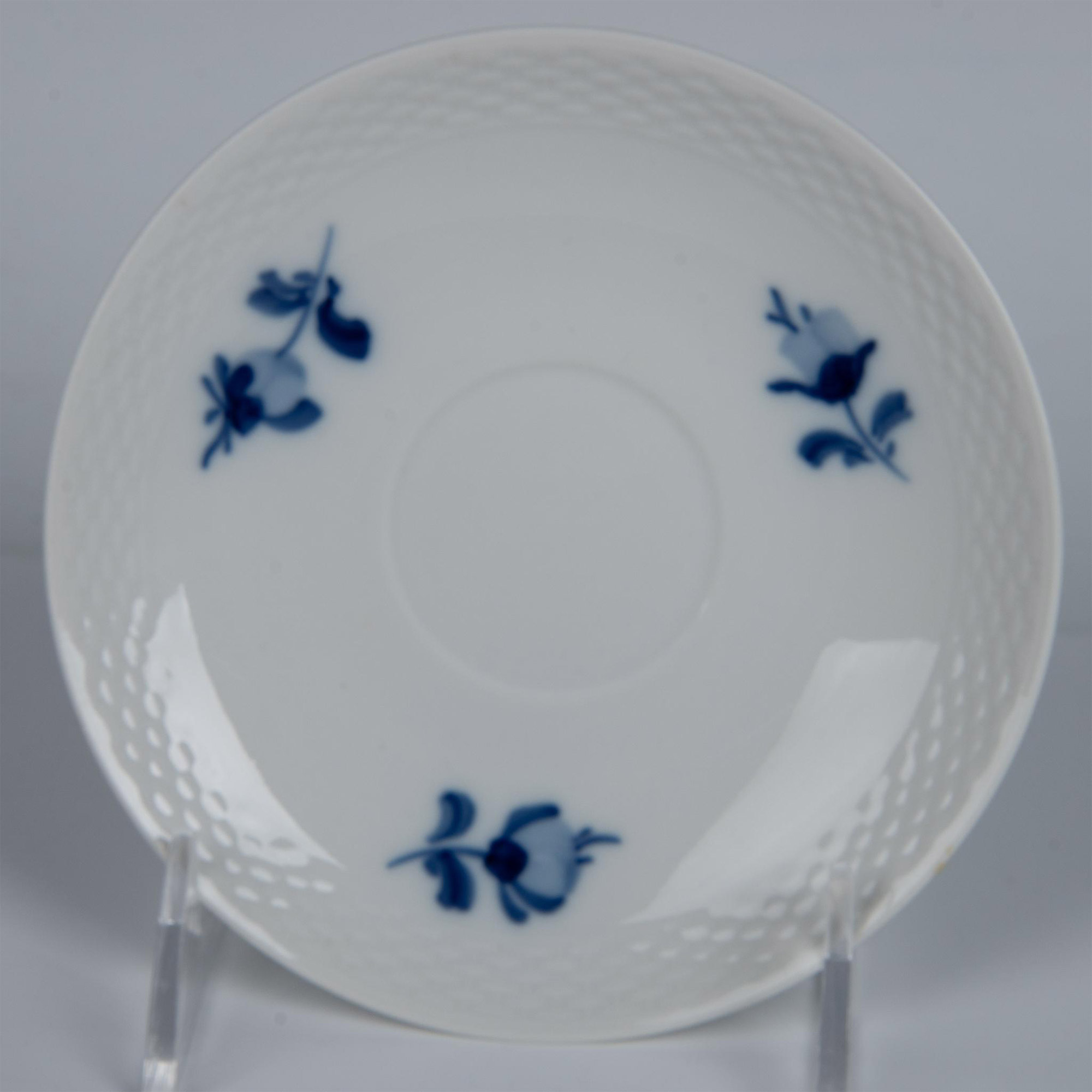 9pc Royal Copenhagen Saucers, Cauldon Dinner Plate - Image 3 of 5