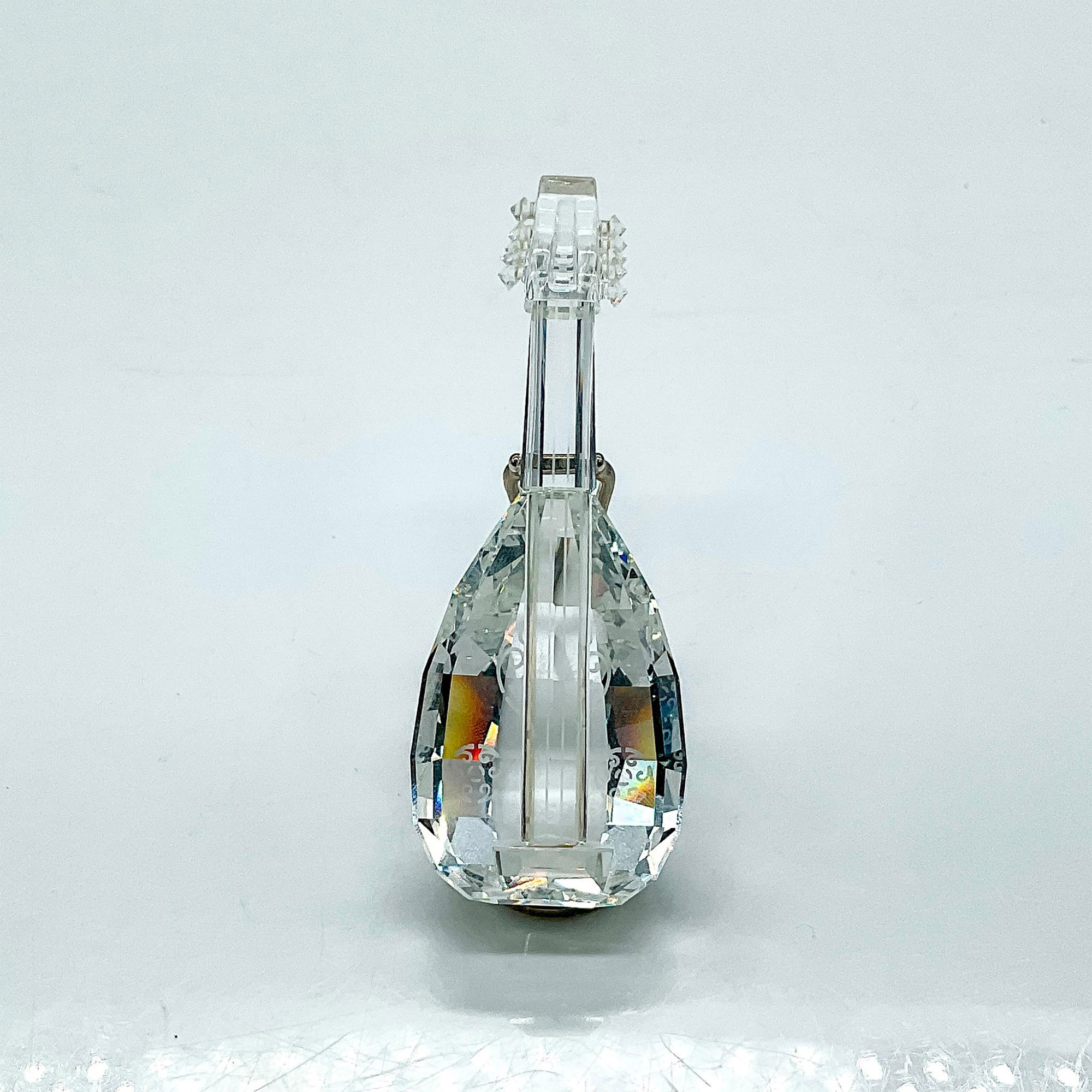 Swarovski Sliver Crystal Figurine, Lute