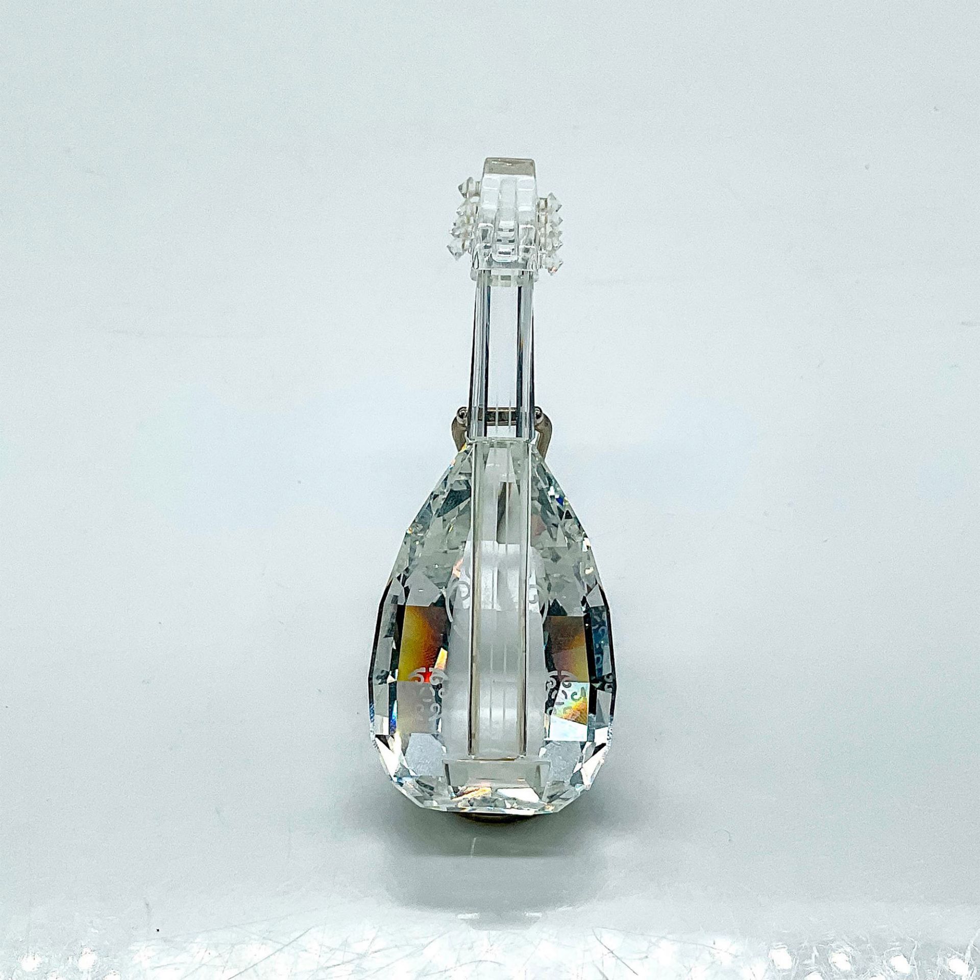 Swarovski Sliver Crystal Figurine, Lute