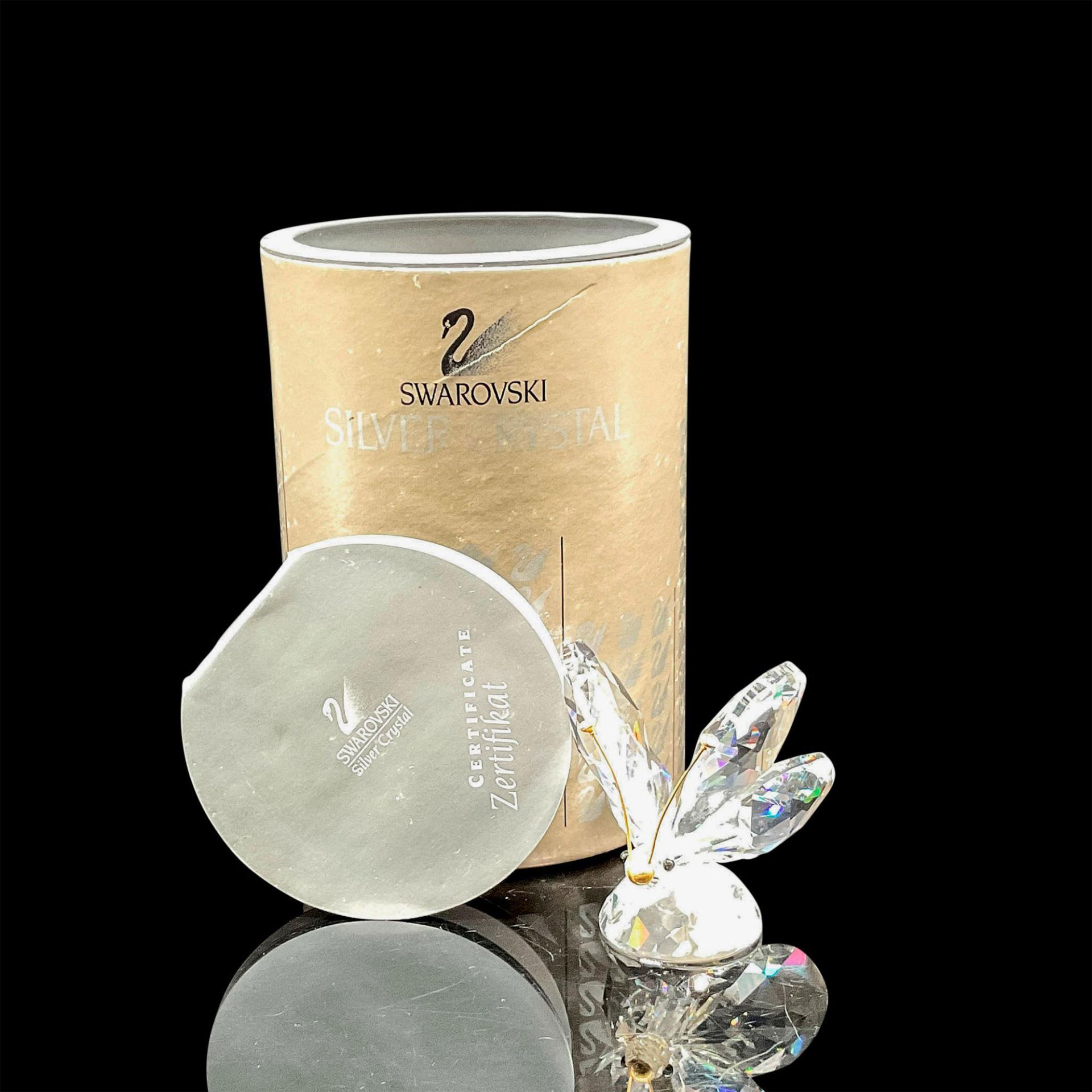 Swarovski Silver Crystal Figurine, Large Butterfly - Bild 4 aus 4