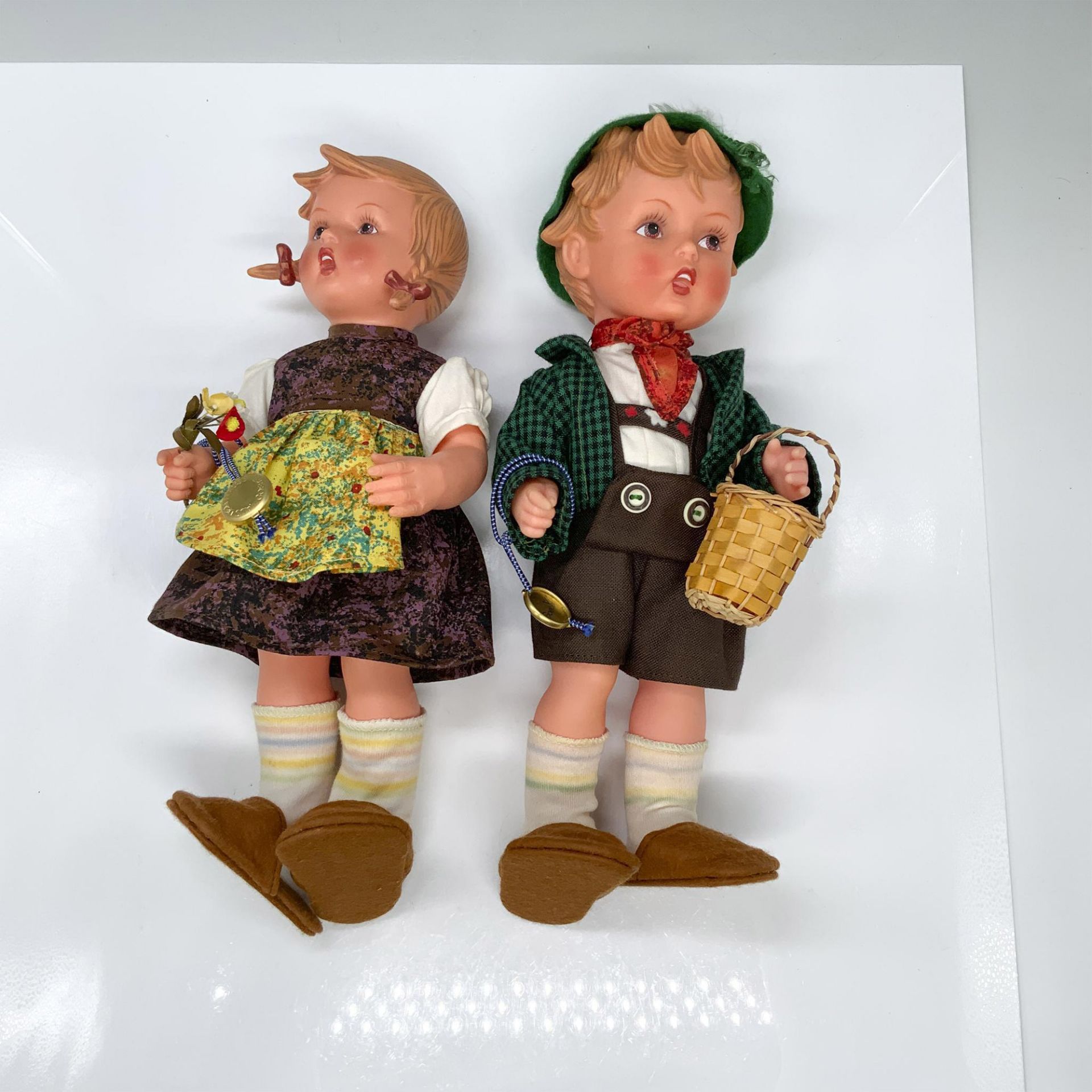 2pc Goebel Hummel Dolls, Happy Wanderers - Bild 3 aus 4