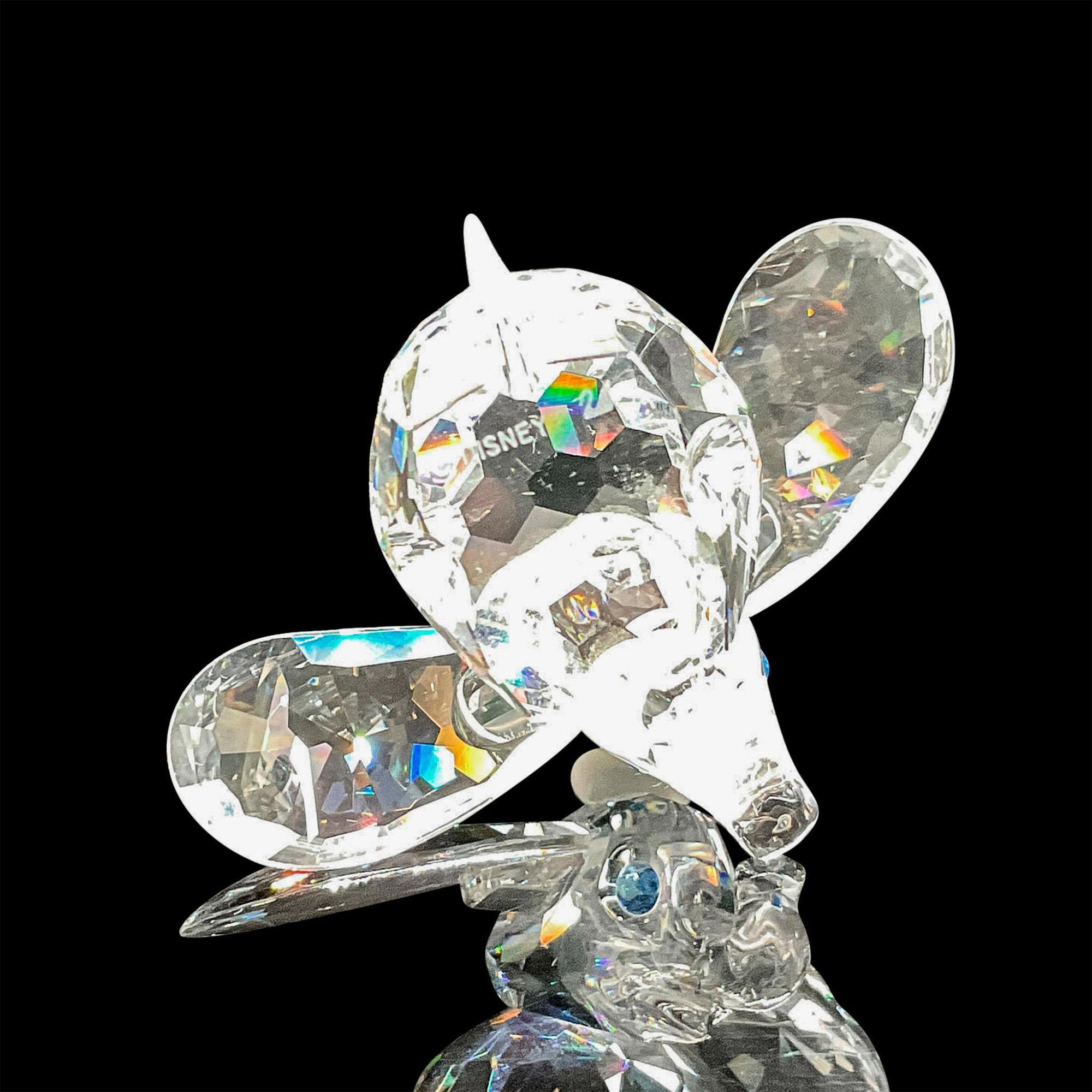 Swarovski Silver Crystal Disney Figurine, Dumbo Elephant - Image 3 of 4