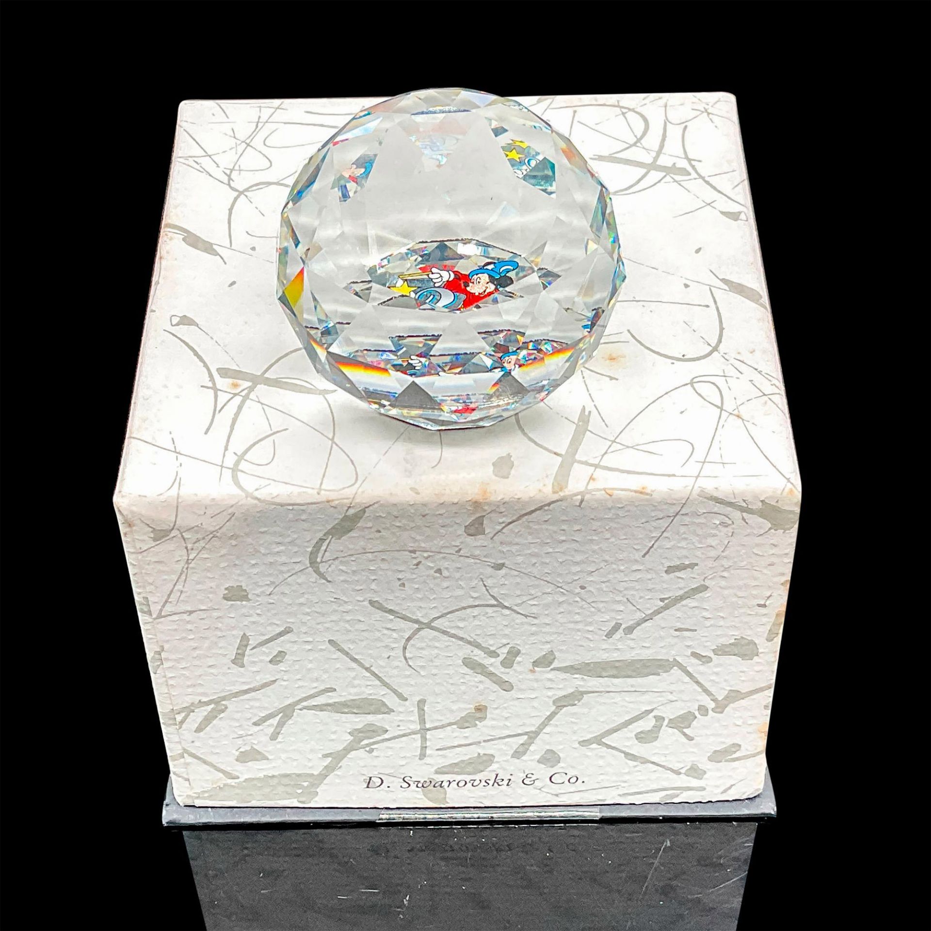 Swarovski Crystal Paperweight, Disney World Paperweight 25 - Image 3 of 3