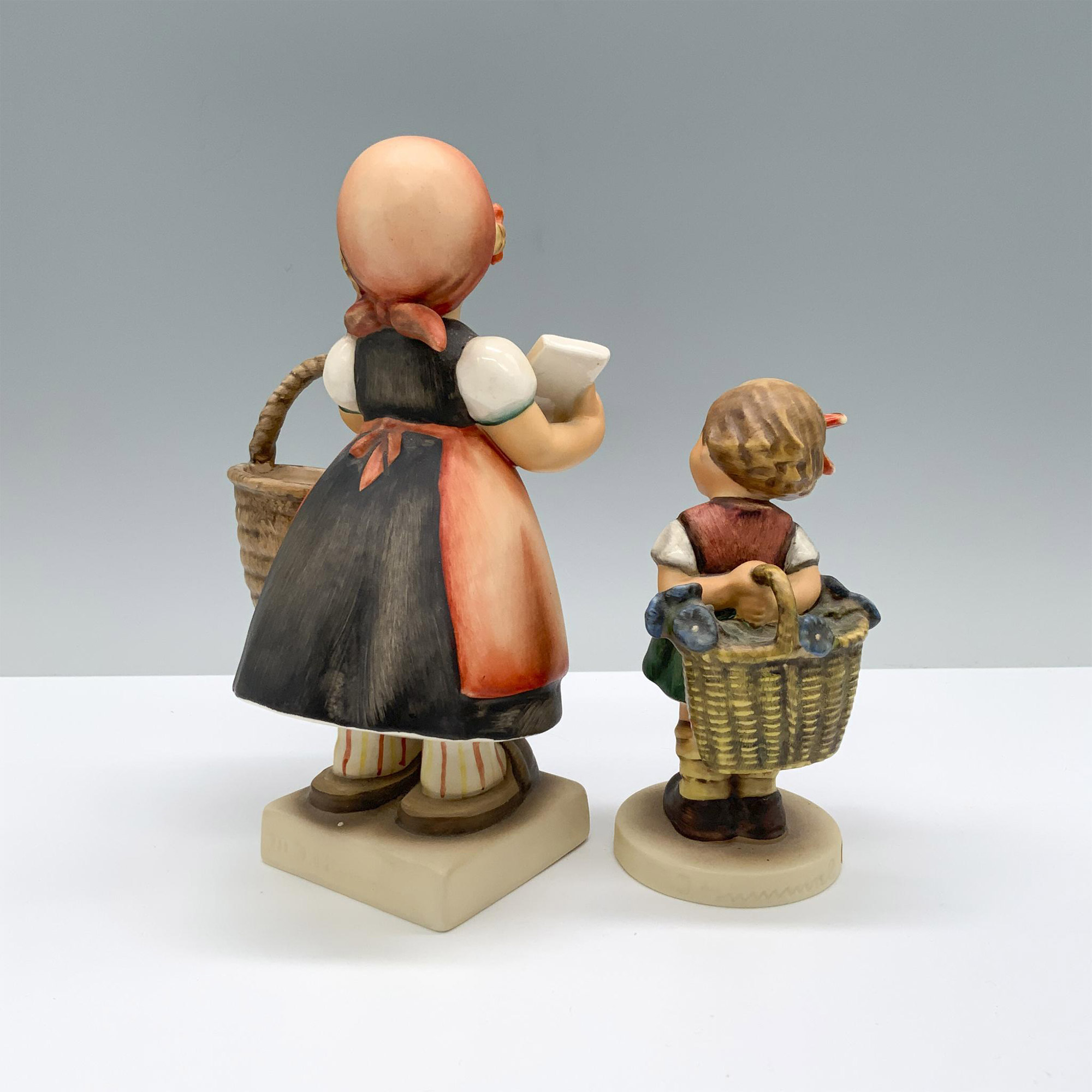 2pc Goebel Hummel Figurines, Meditation and Bashful - Image 2 of 3