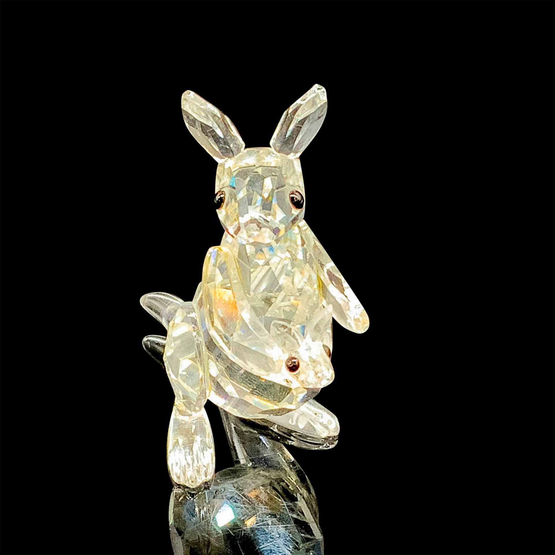 Swarovski Crystal Figurine, Kangaroo with Joey 181756