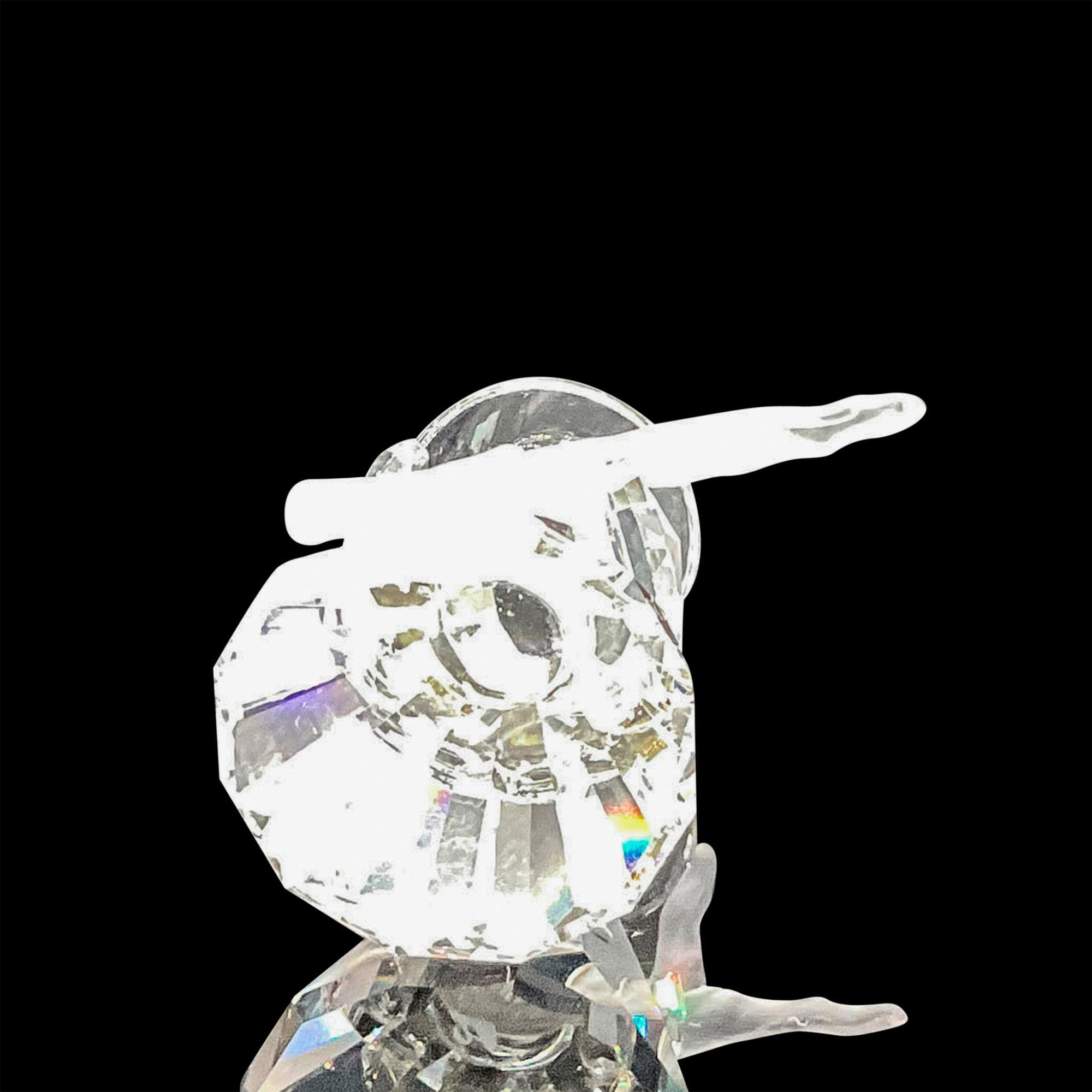 Swarovski Silver Crystal Figurine, Nativity Shepherd - Image 3 of 4