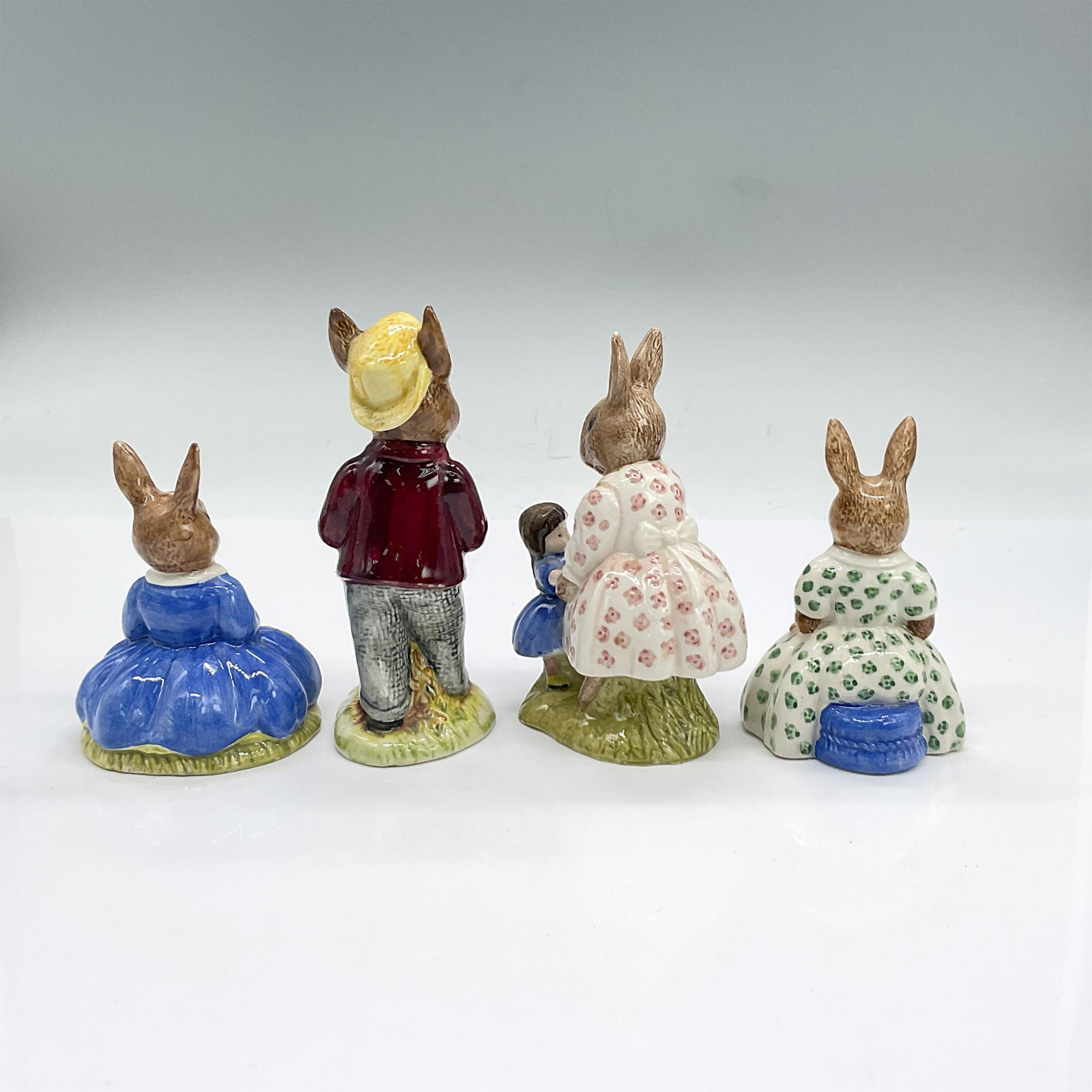 4pc Royal Doulton Bunnykins Figurines, Various - Image 2 of 3
