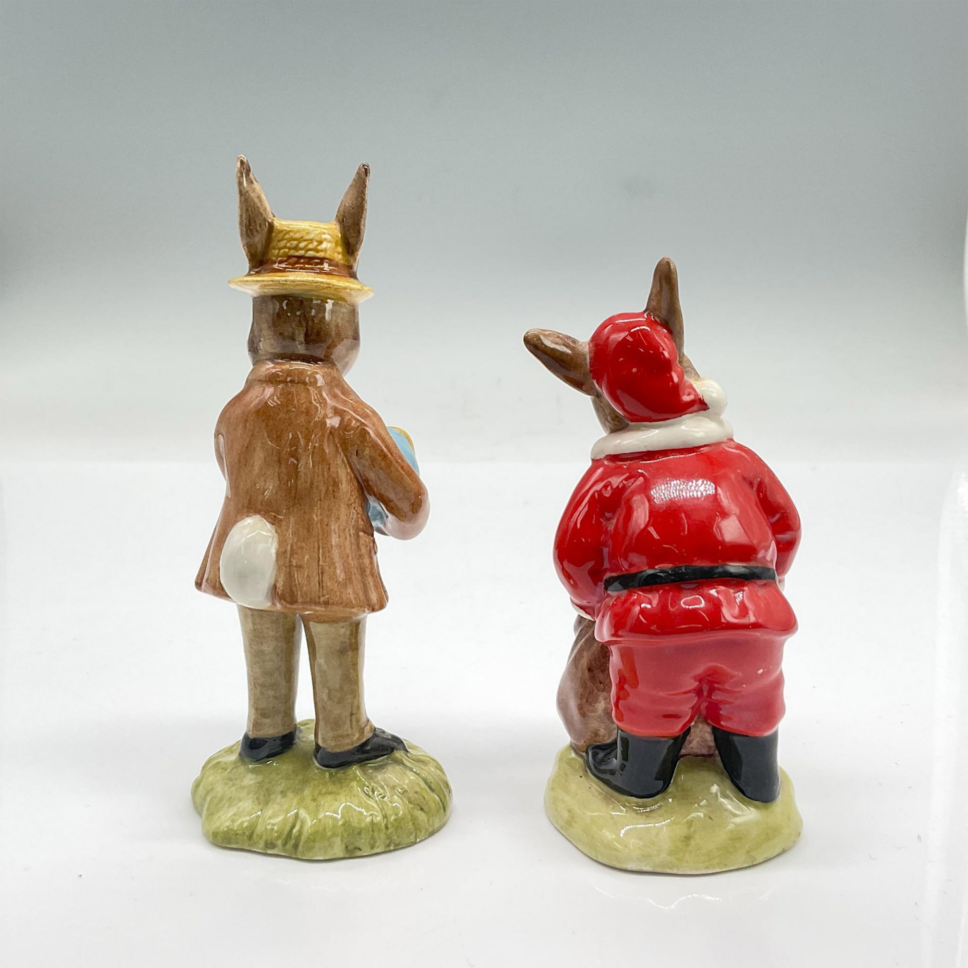 2pc Royal Doulton Figurines, Mr Bunnykins Easter + Santa - Bild 2 aus 3
