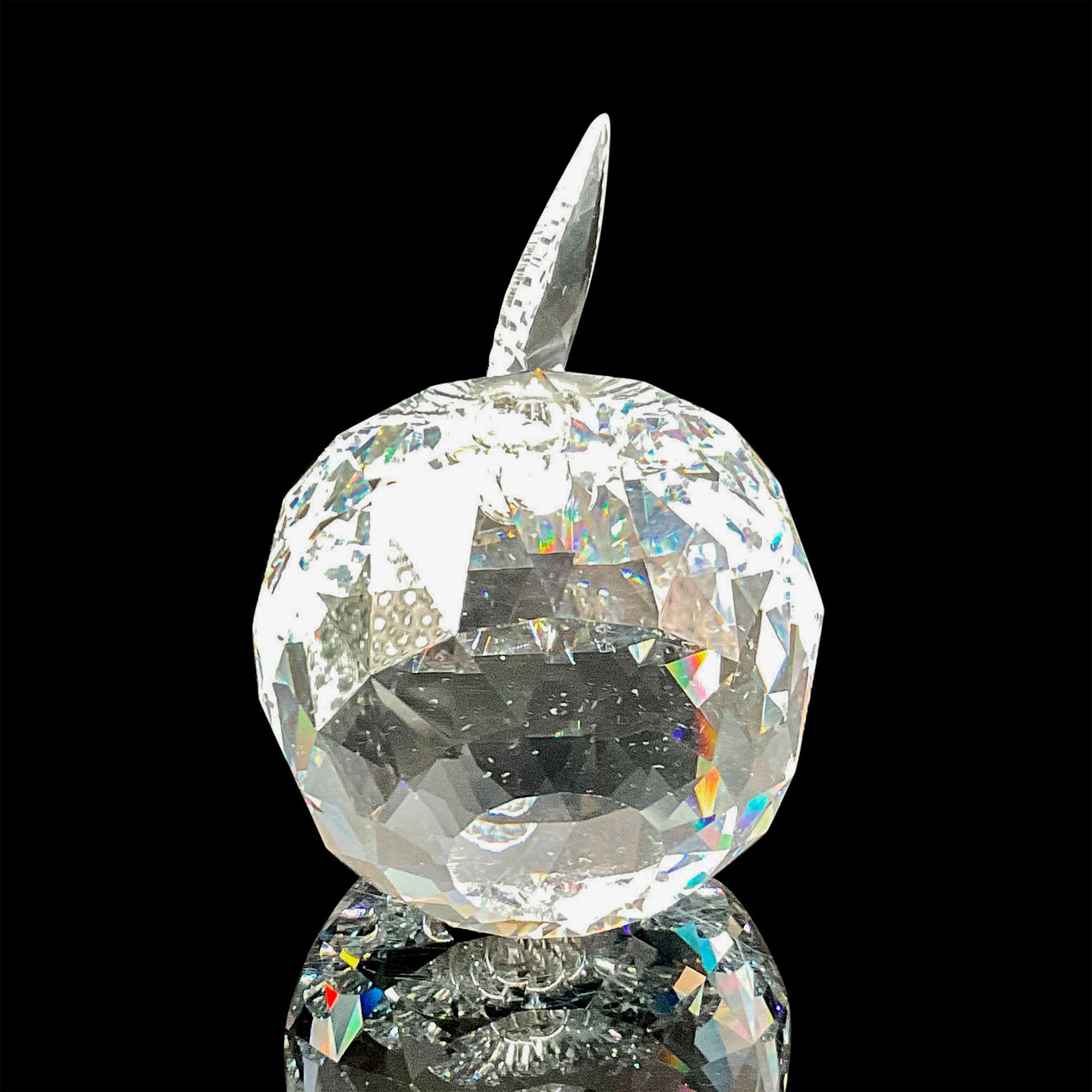 Swarovski Silver Crystal Figurine, Apple - Image 3 of 4
