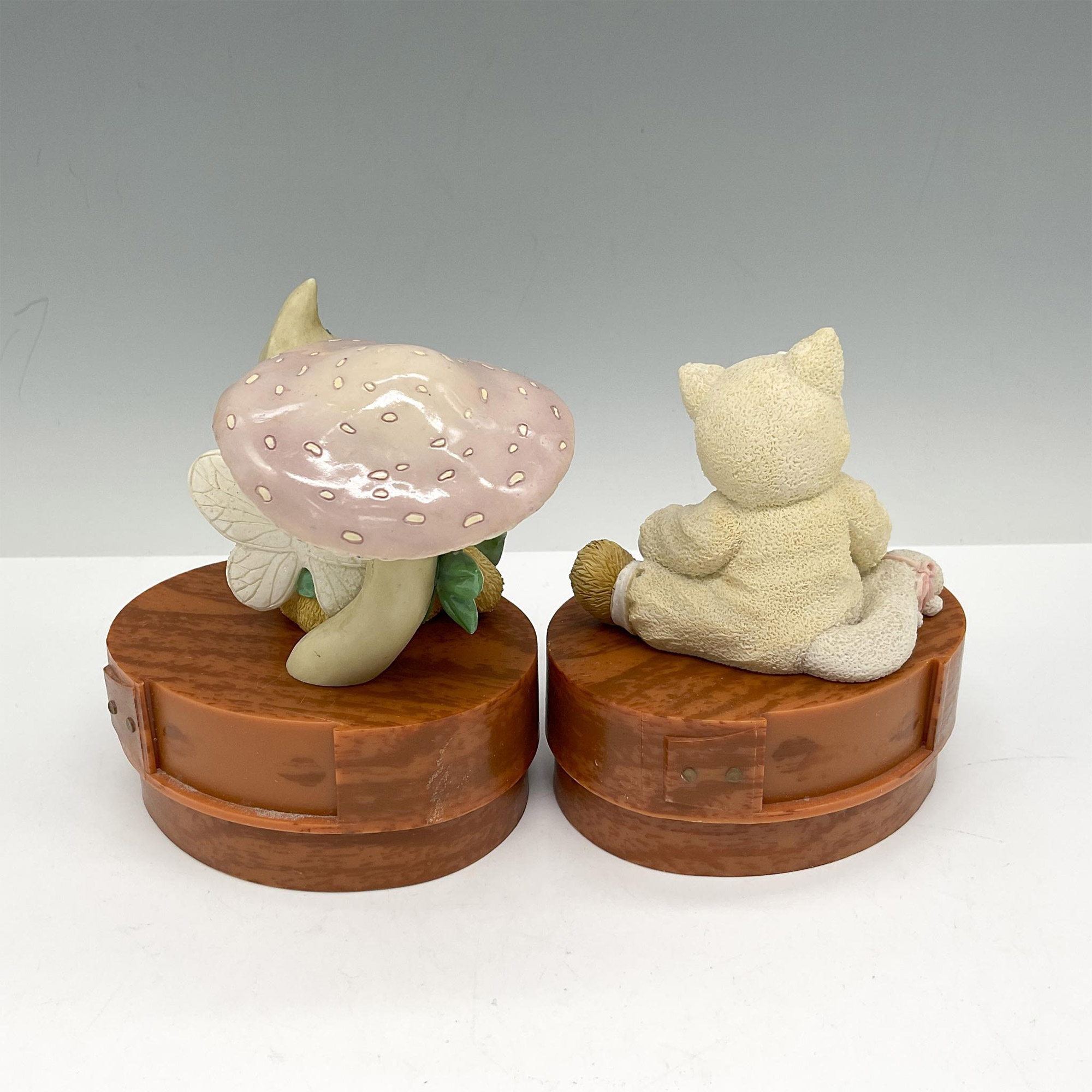 4pc Cherished Teddies Figurines + Bases - Image 2 of 3