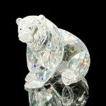 Swarovski Silver Crystal Figurine, Grizzly Bear