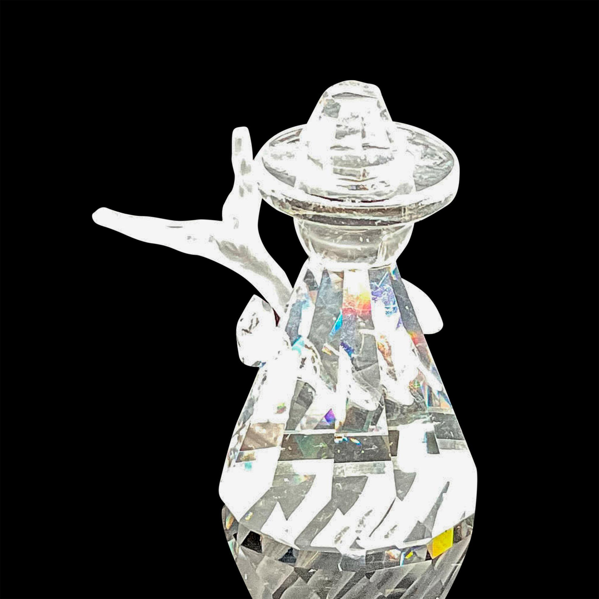 Swarovski Silver Crystal Figurine, Nativity Shepherd - Image 2 of 4