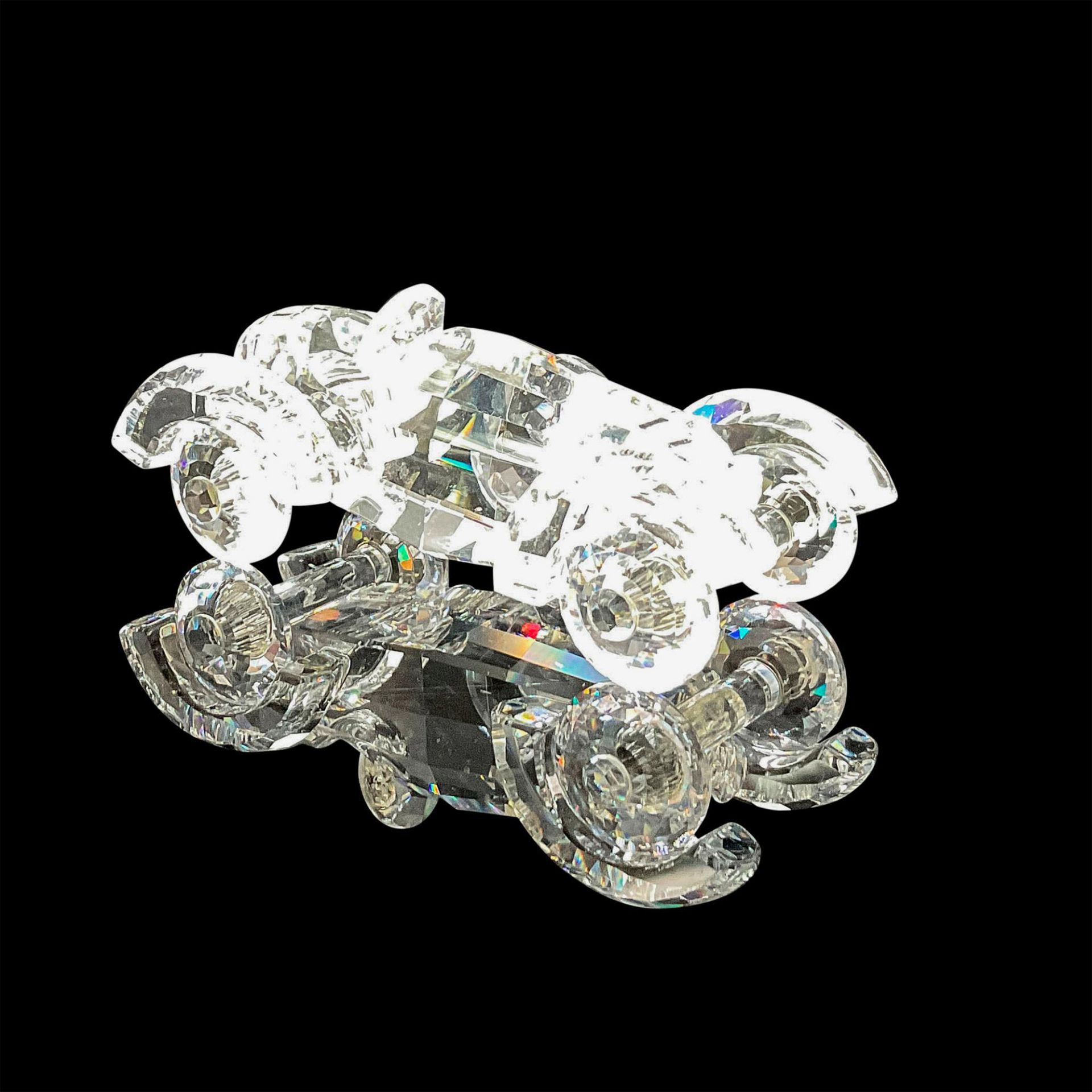 Swarovski Silver Crystal Figurine, Antique Automobile - Bild 2 aus 4