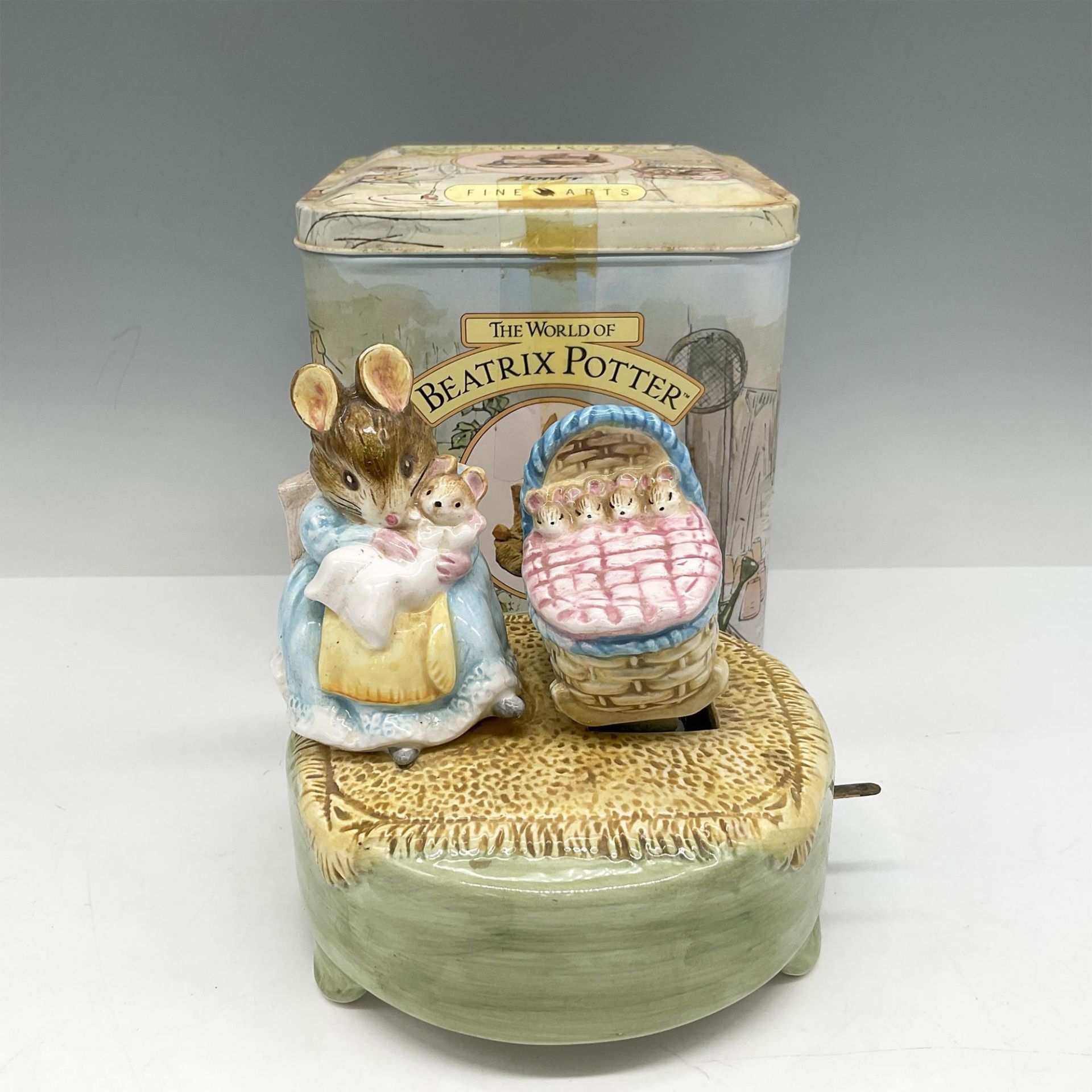 Beatrix Potter Porcelain Music Box, Hunca Munca - Bild 3 aus 3