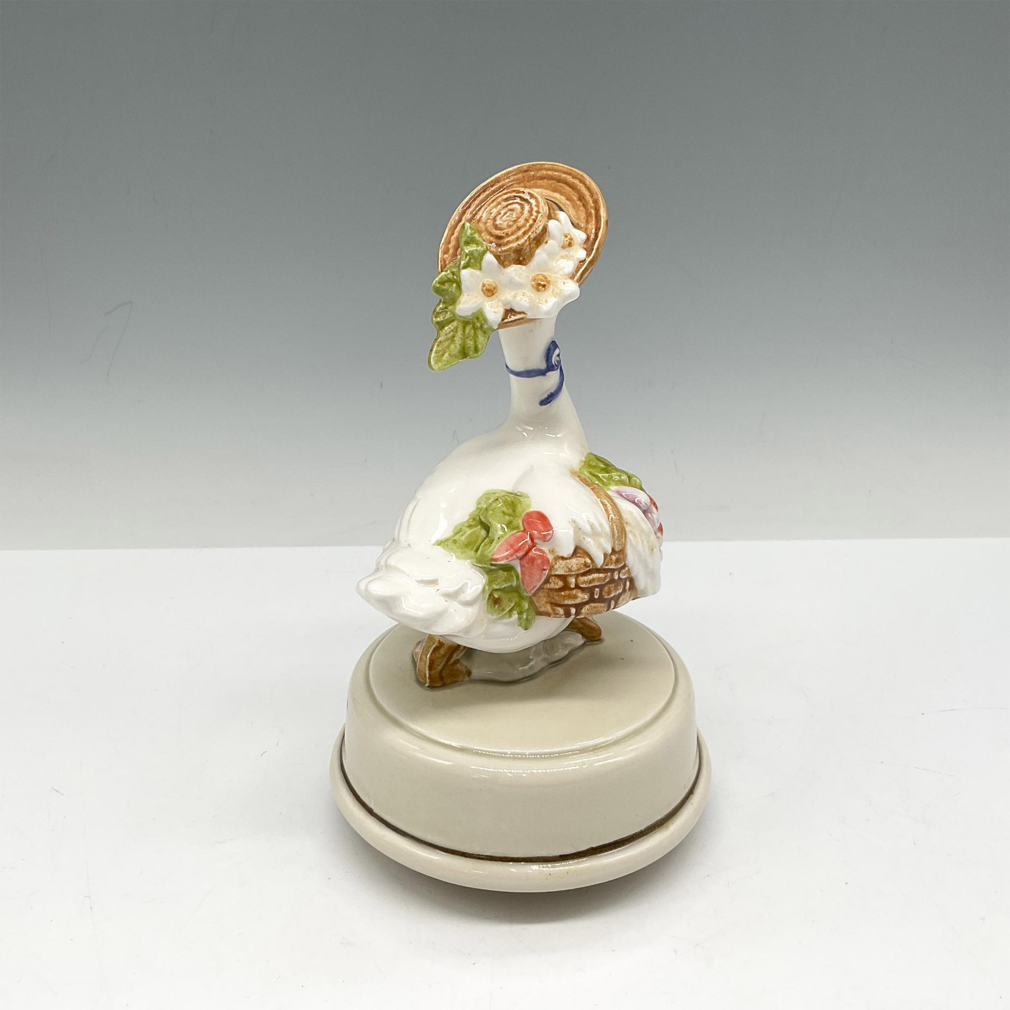 Otagiri Porcelain Goose Music Box - Image 2 of 3