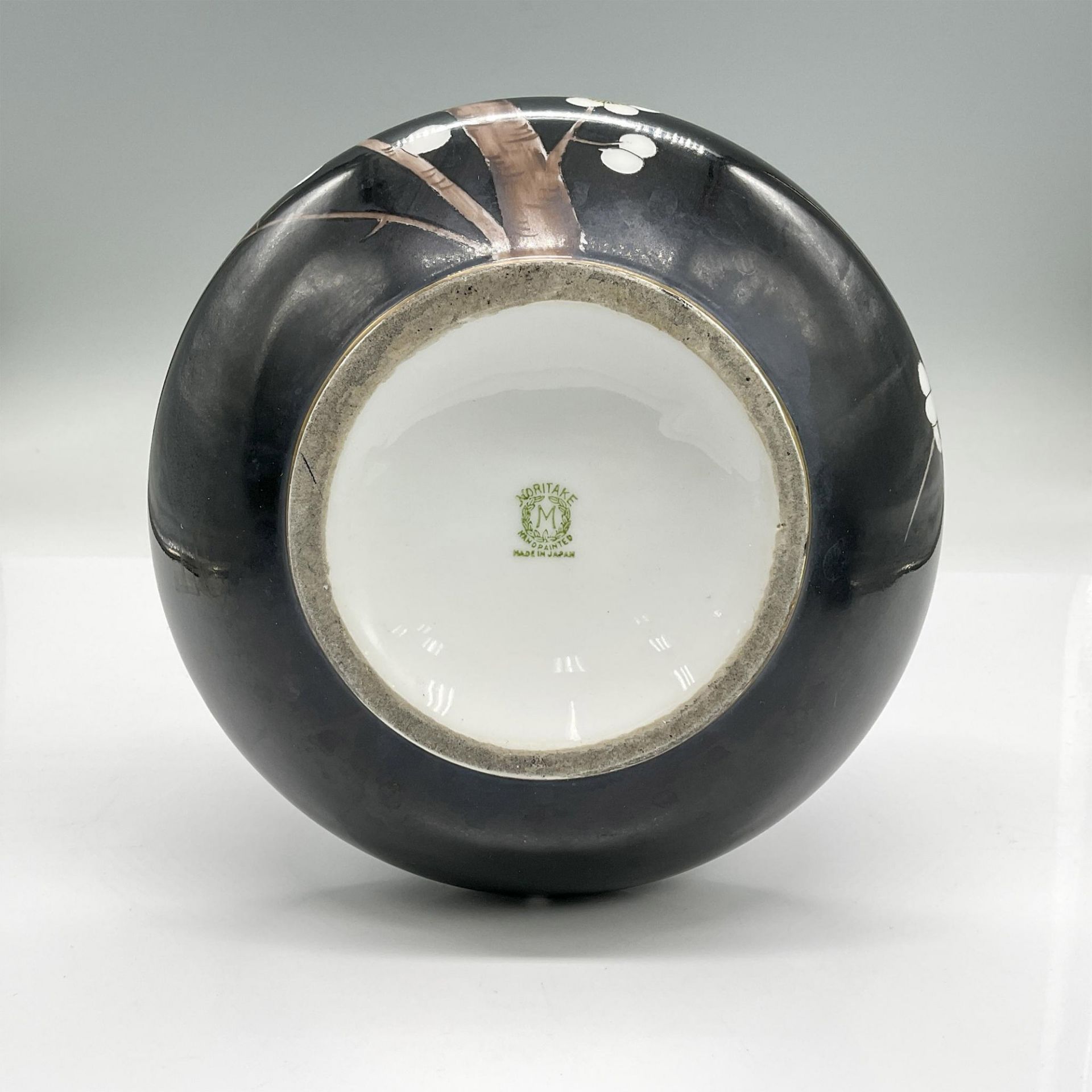 Noritake Porcelain Vase, Dogwood Cherry Blossom - Image 4 of 4