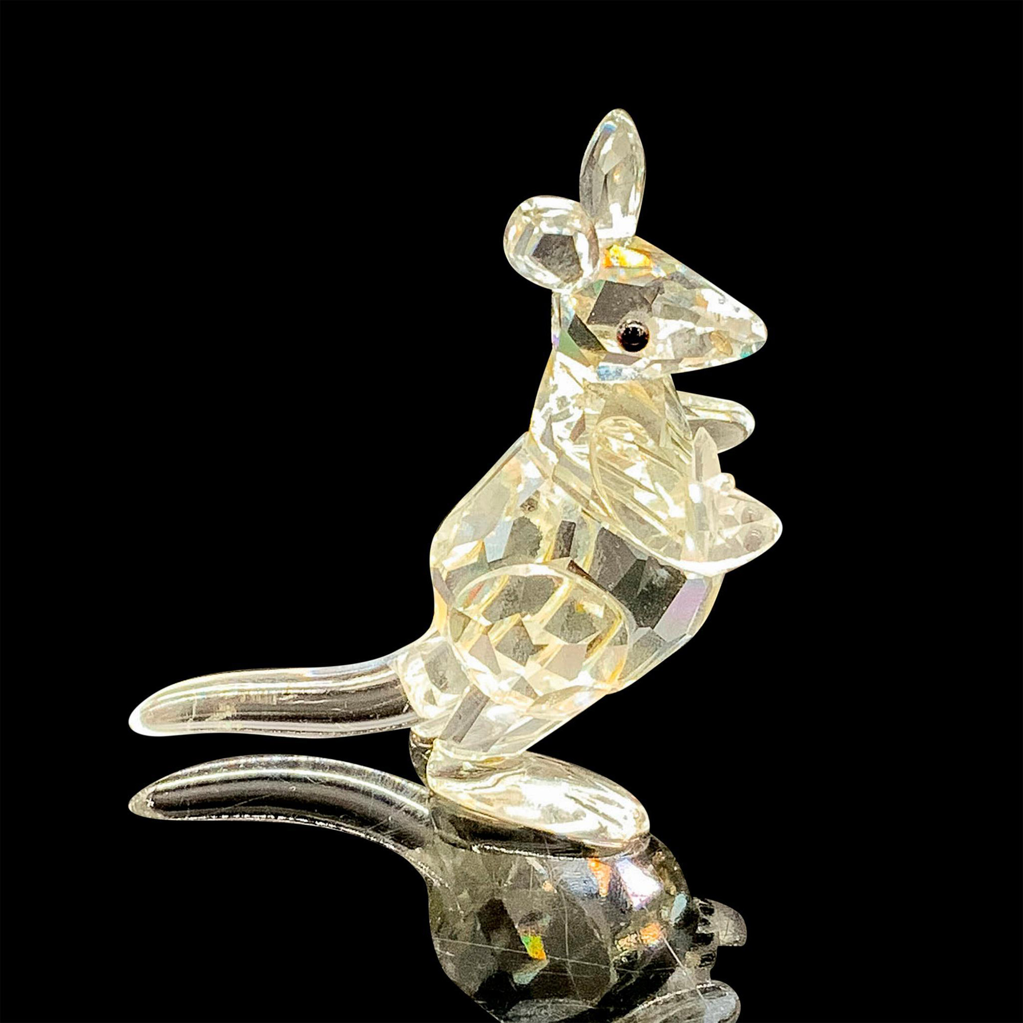 Swarovski Crystal Figurine, Kangaroo with Joey 181756 - Image 3 of 6