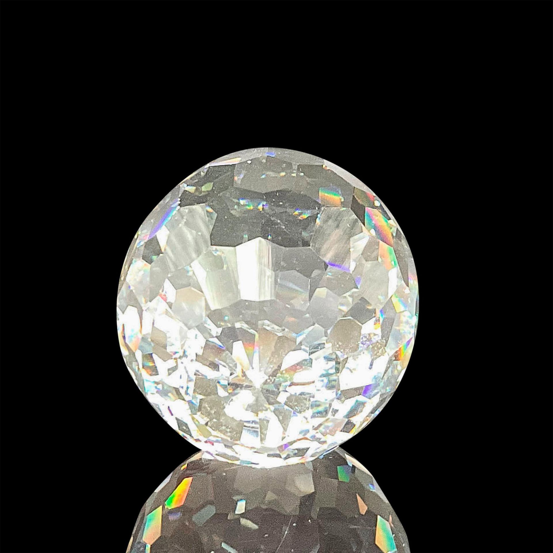 Swarovski Silver Crystal Paperweight, Egg - Bild 3 aus 4