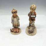 2pc Goebel Hummel Porcelain Figurines, Doctor + Not For You