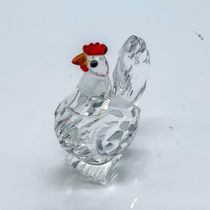 Swarovski Crystal Figurine, Hen