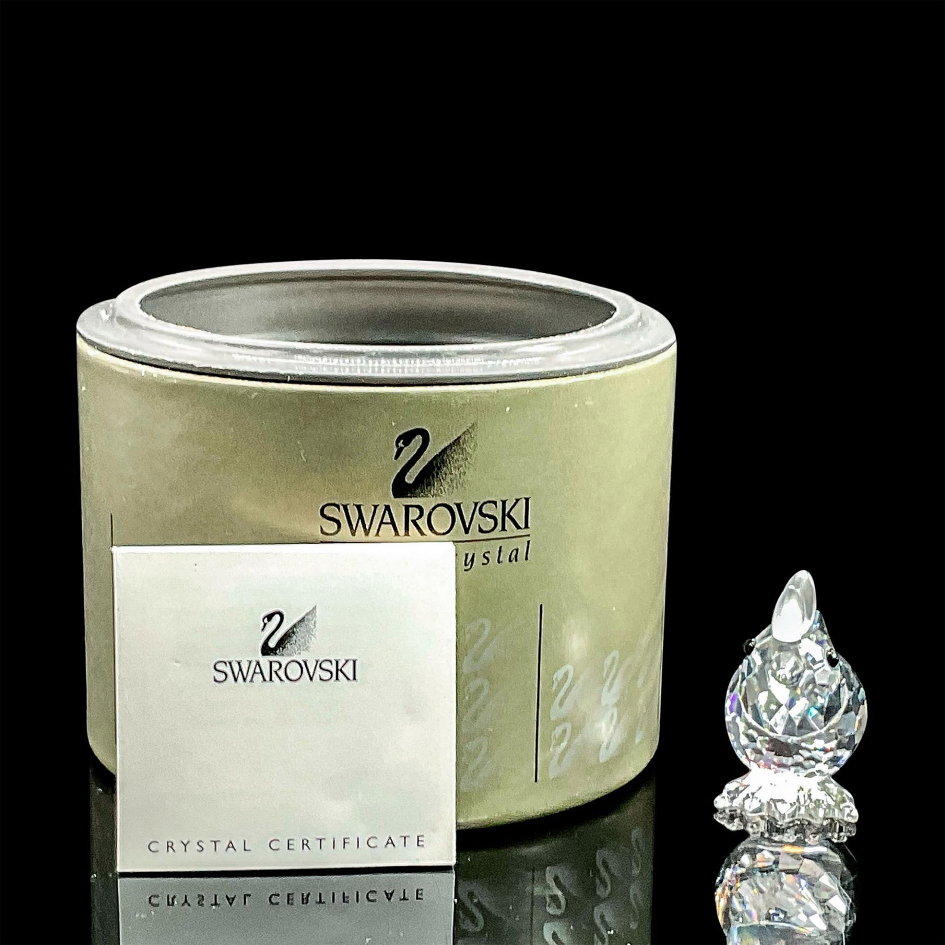 Swarovski Silver Crystal Figurine, Hen - Image 4 of 4