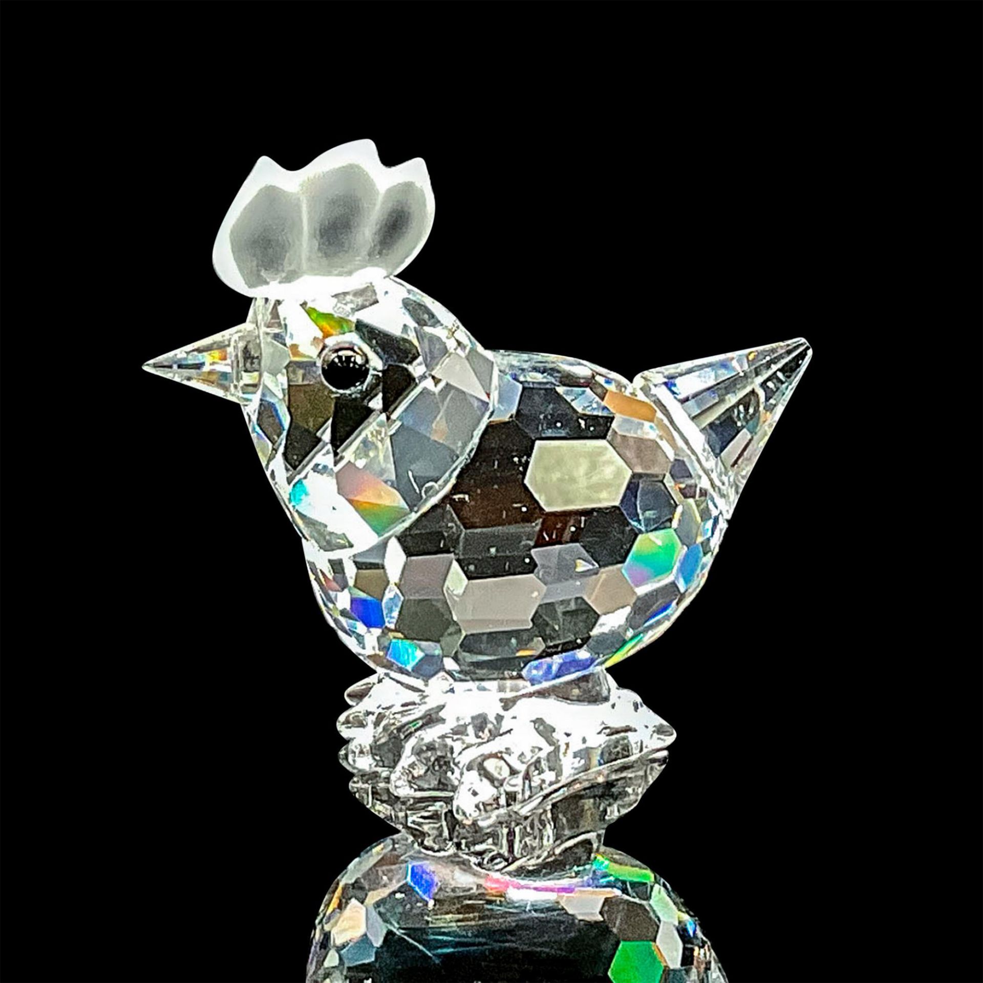 Swarovski Silver Crystal Figurine, Hen - Bild 2 aus 4