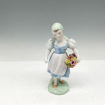 Herend Porcelain Figurine, Hungarian Maiden