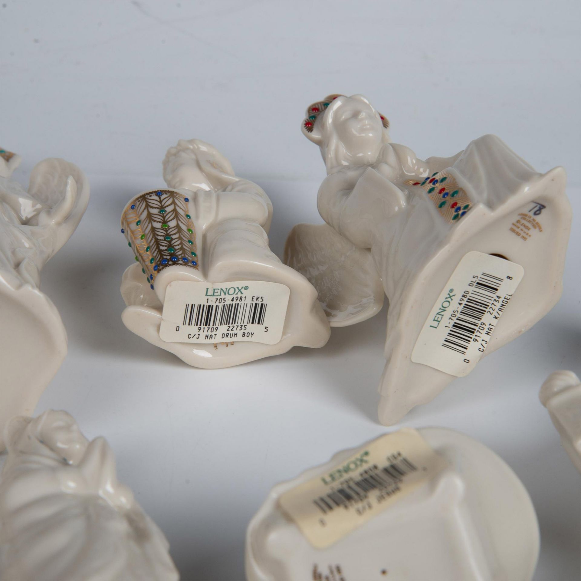 13pc Lenox Porcelain Figurines, Nativity Set - Bild 13 aus 14