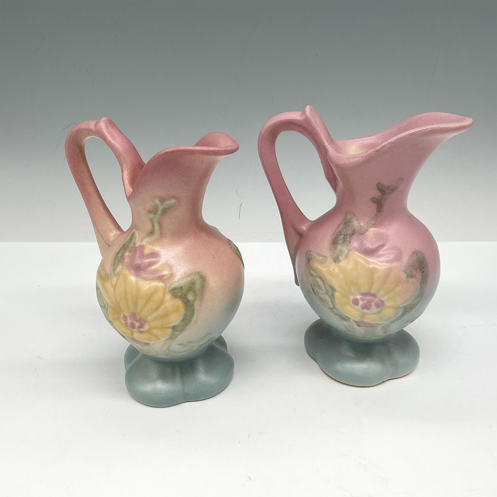 2pc Hull Art Pottery Pitchers - Image 2 of 4